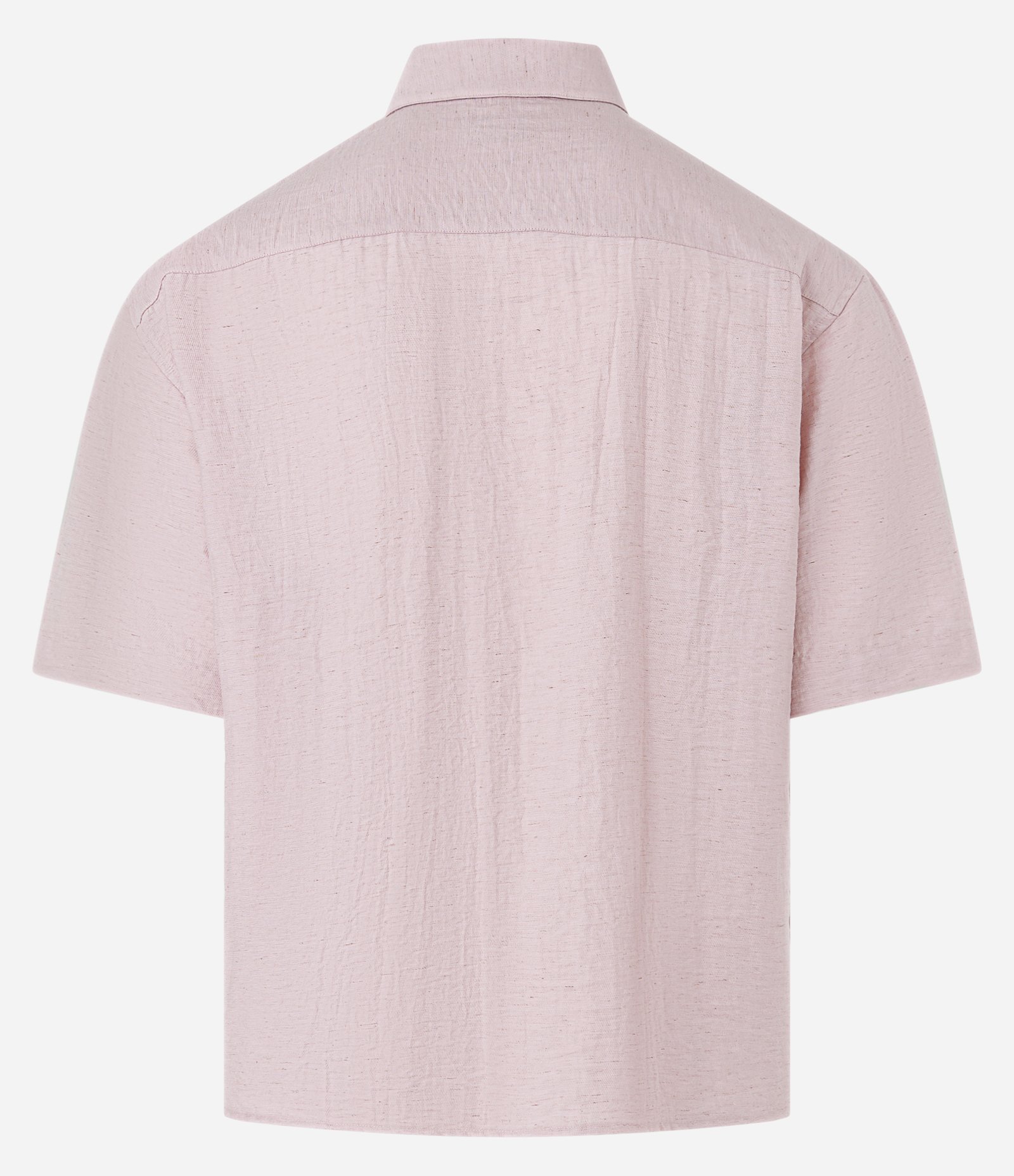 Camisa em Tricoline com Textura e Bolso Cargo Rosa 8