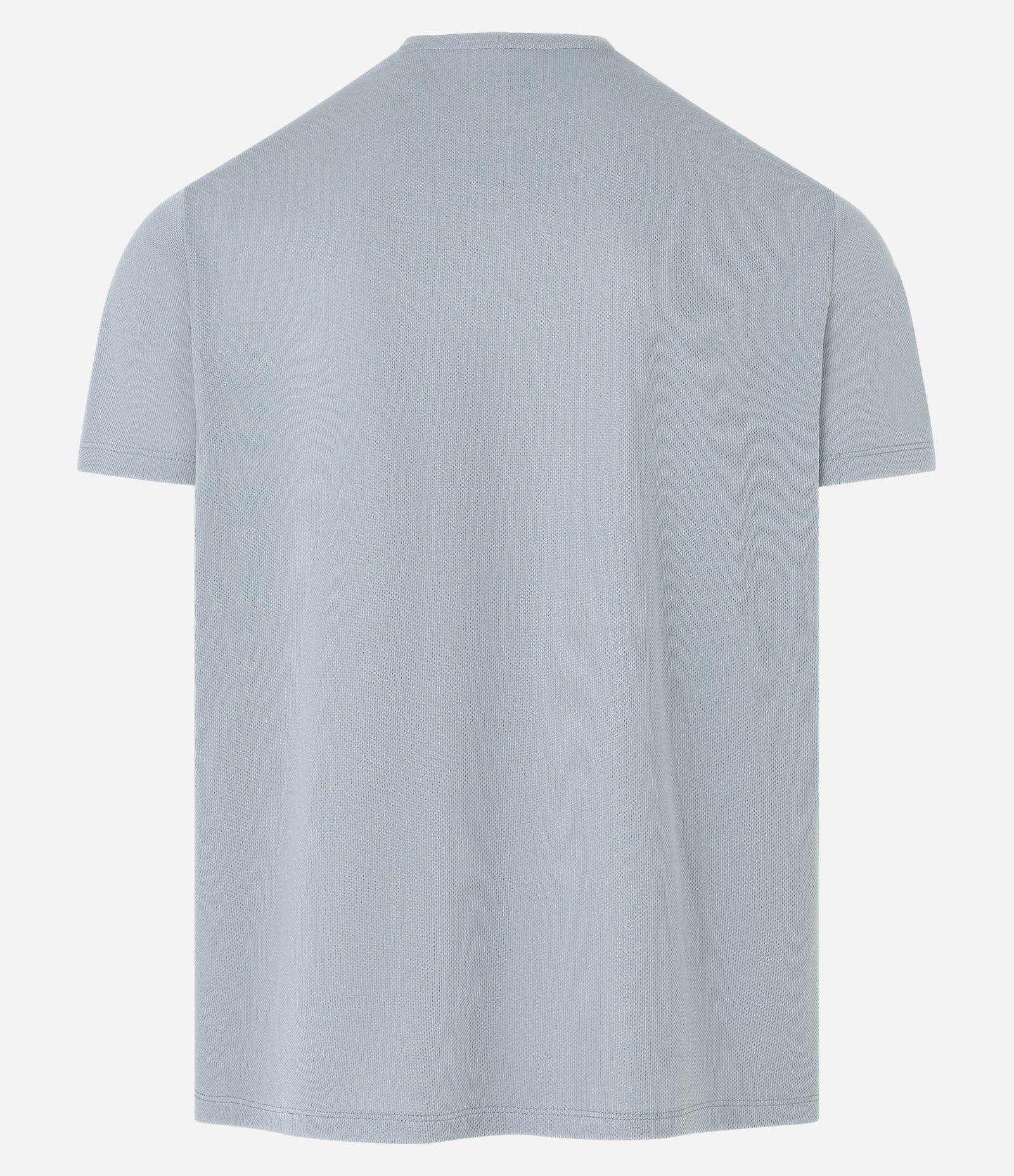 Camiseta Regular Esportiva em Tecnologia Dry com 
Print e Recortes Cinza 6