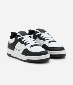 Tênis Infantil em PU com Recortes - Tam 28 a 37