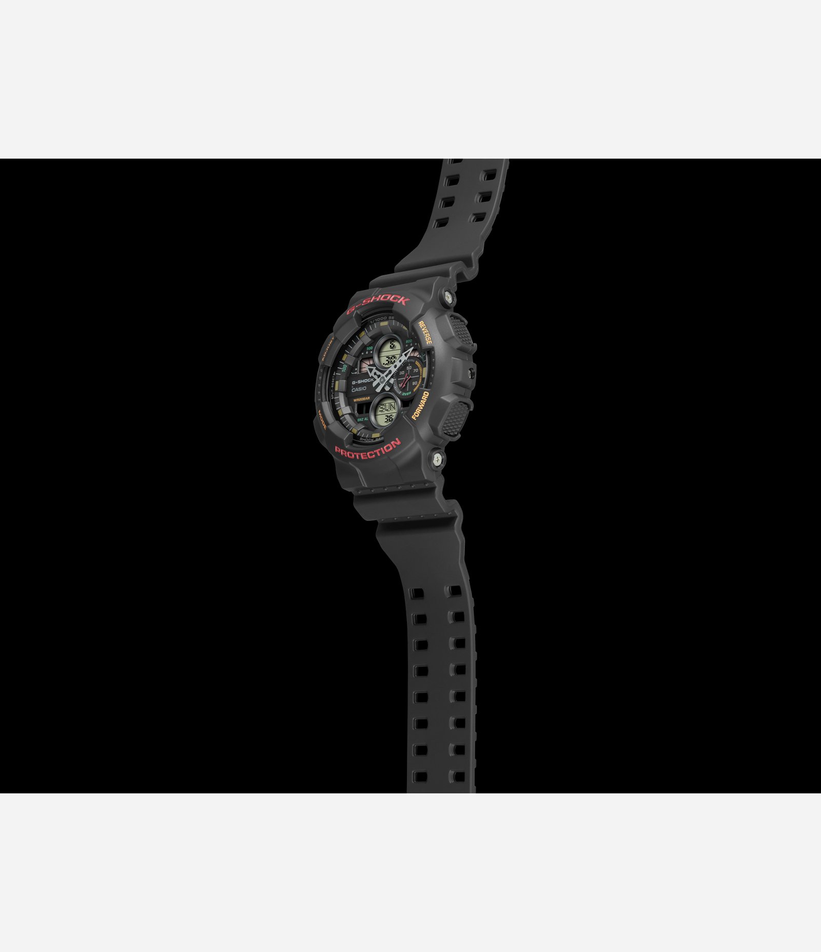 Relogio Silicone G-Shock  Anadig Preto 3