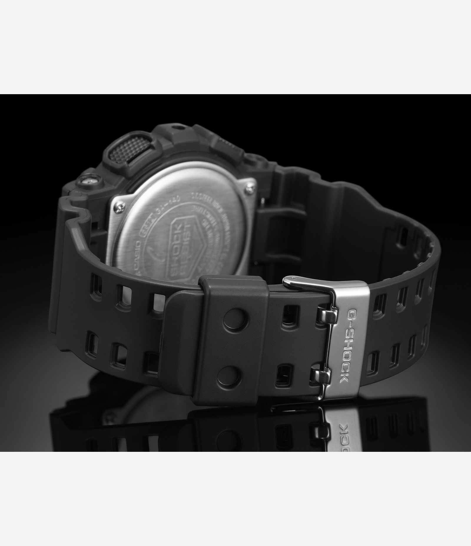 Relogio Silicone G-Shock  Anadig Preto 4