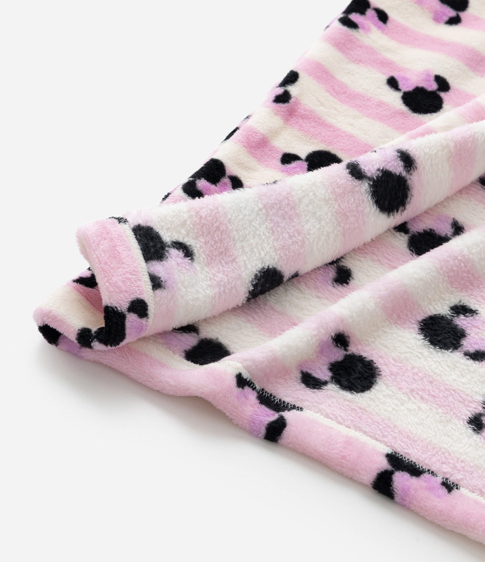 Roupão Infantil Quentinho Estampa da Minnie - Tam 3 a 8 Anos Rosa 3