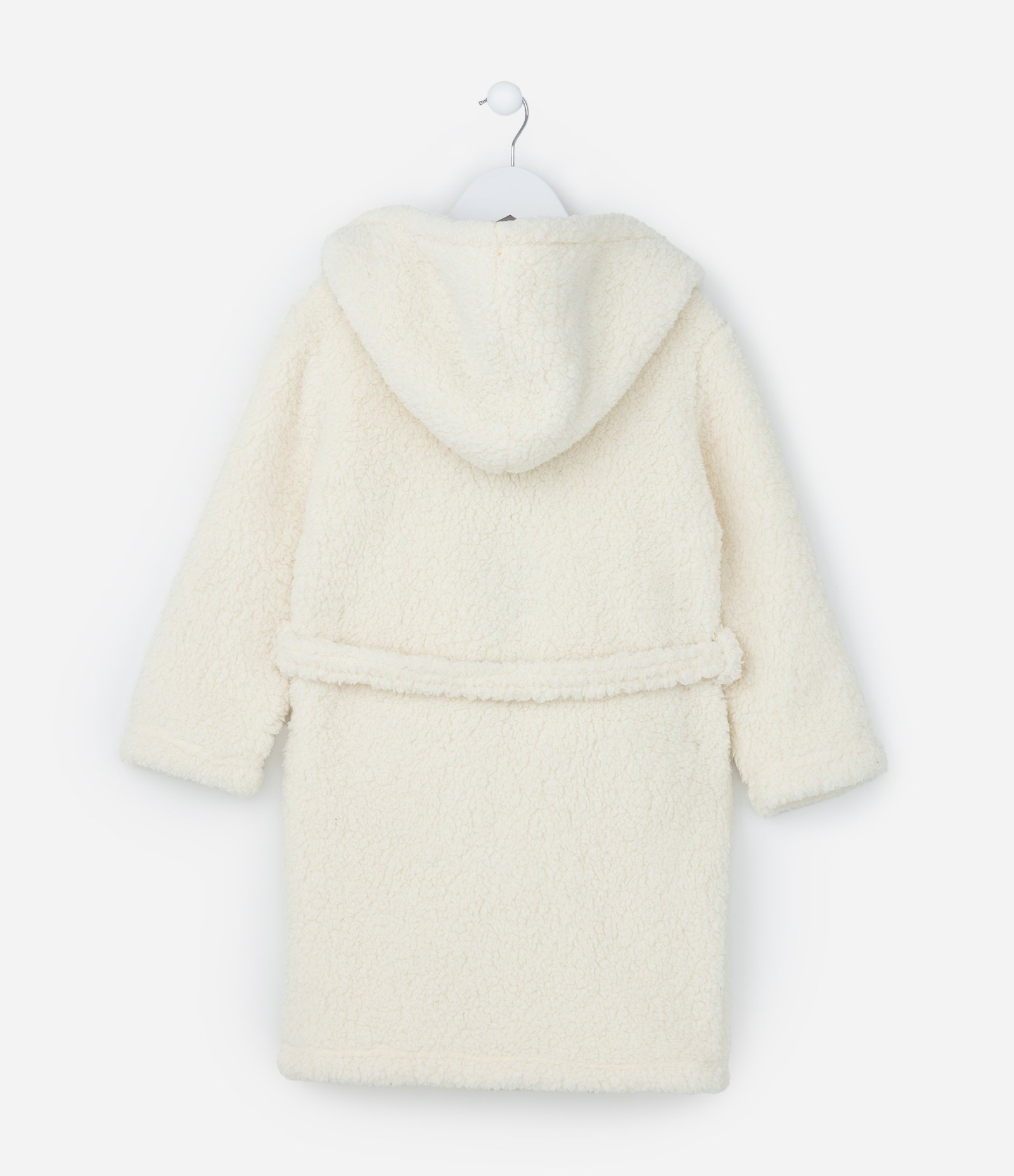 Roupão Infantil em Sherpa com Estampa Harry Potter - Tam5 ao 16 Off White 2