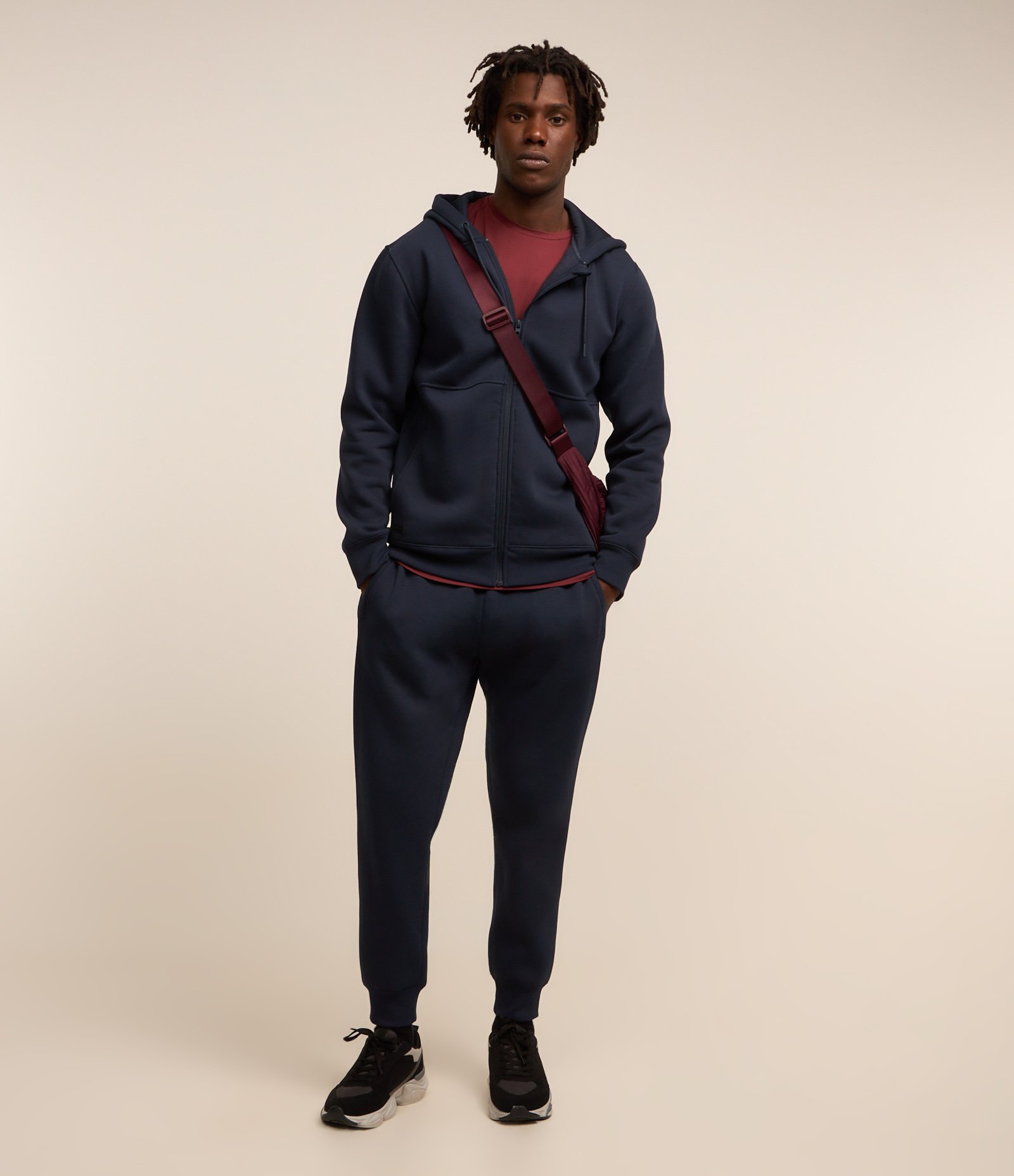 Calça Esportiva Básica em Moletom com Forro 1