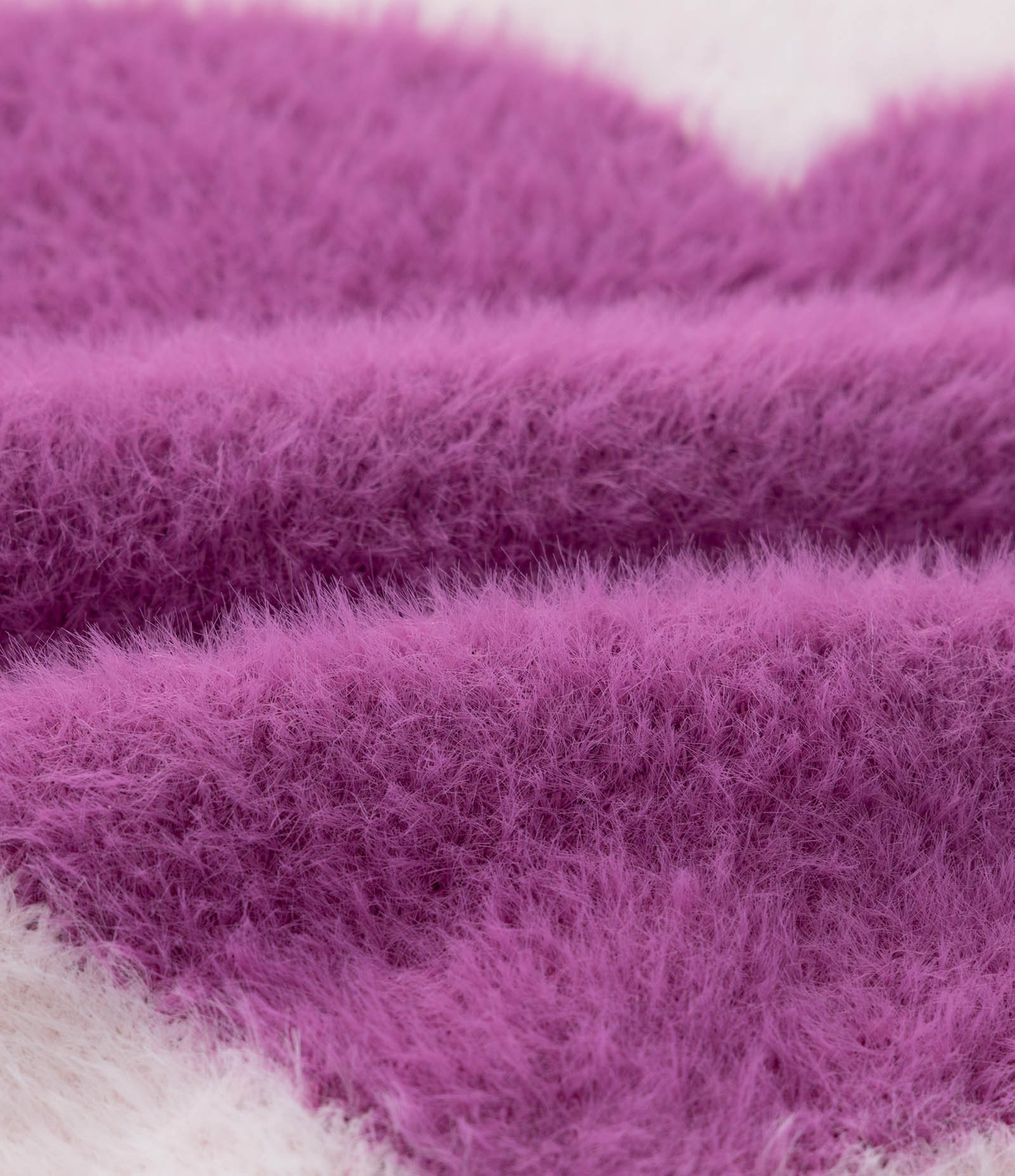 Suéter Infantil em Chenille Peludinho com Estampa Coração - Tam 1 a 5 Anos Rosa 3