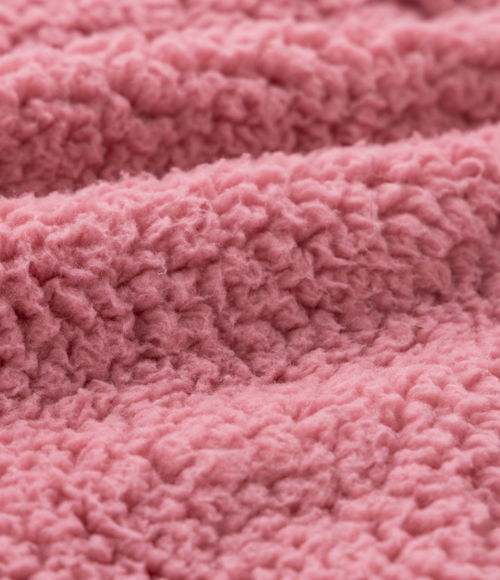 Casaco Fechado Infantil em Sherpa com Capuz de Orelhinhas - Tam 5 a 14 anos Rosa 3