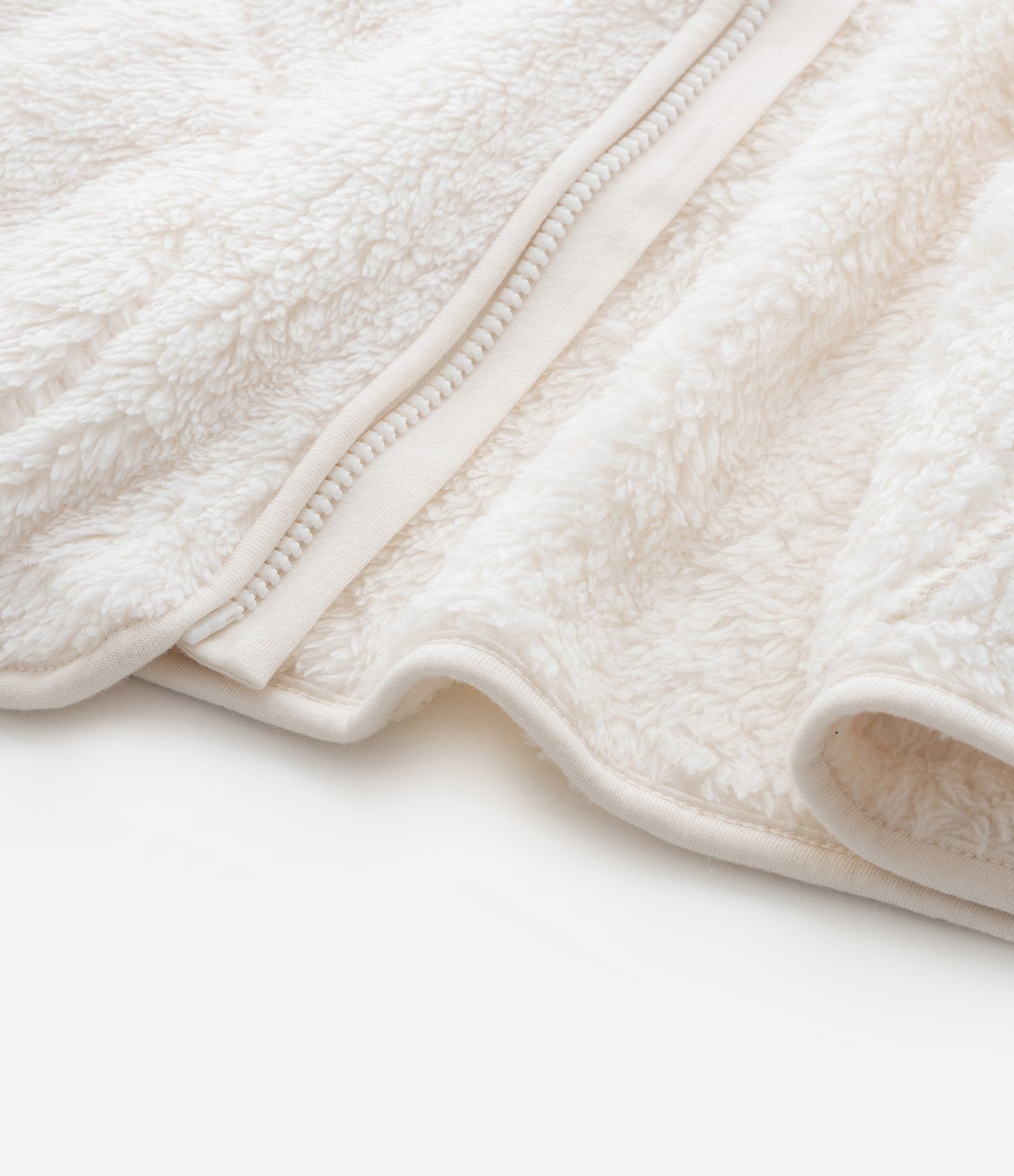 Jaqueta Infantil Quentinha com Pelinhos - Tam 1 a 5 anos Off White 4