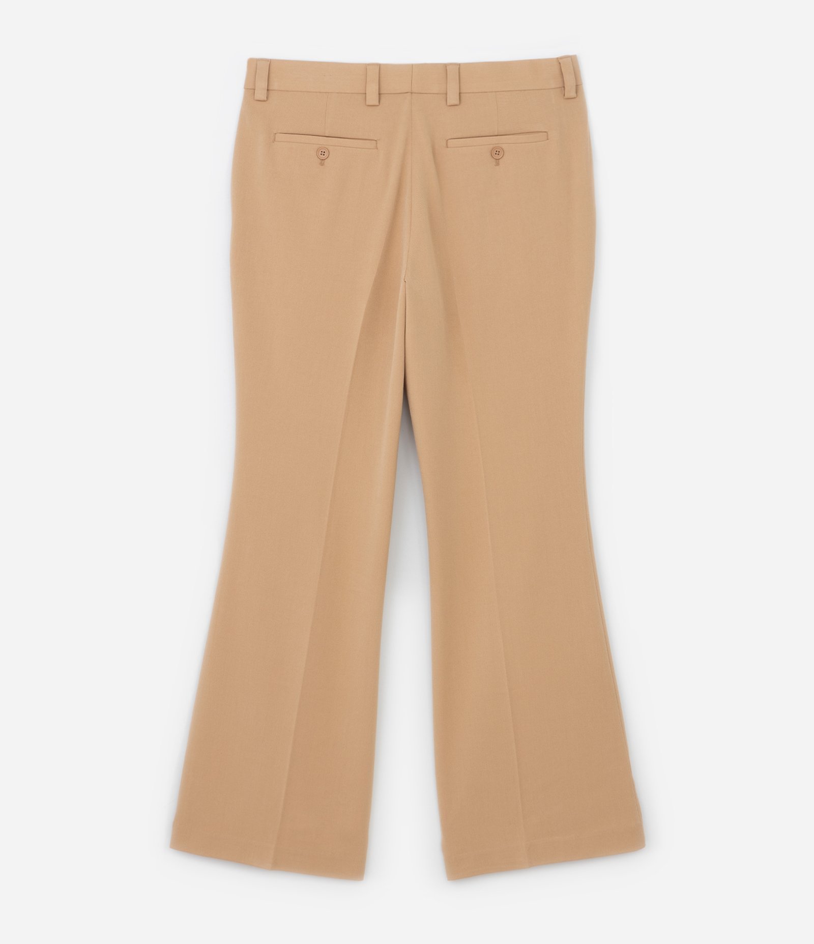 Calça Flare em Alfaiataria Marrom 7