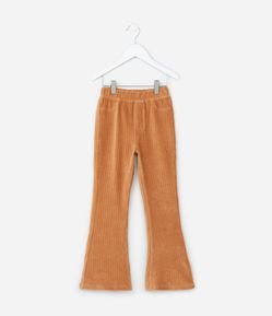 Calça Flare Infantil em Veludo Cotelê - Tam 1 a 5 Anos