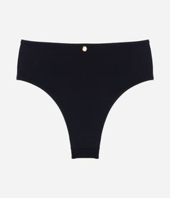 Biquíni Calcinha Hot Pants com Detalhe Central de jóia Aplicada