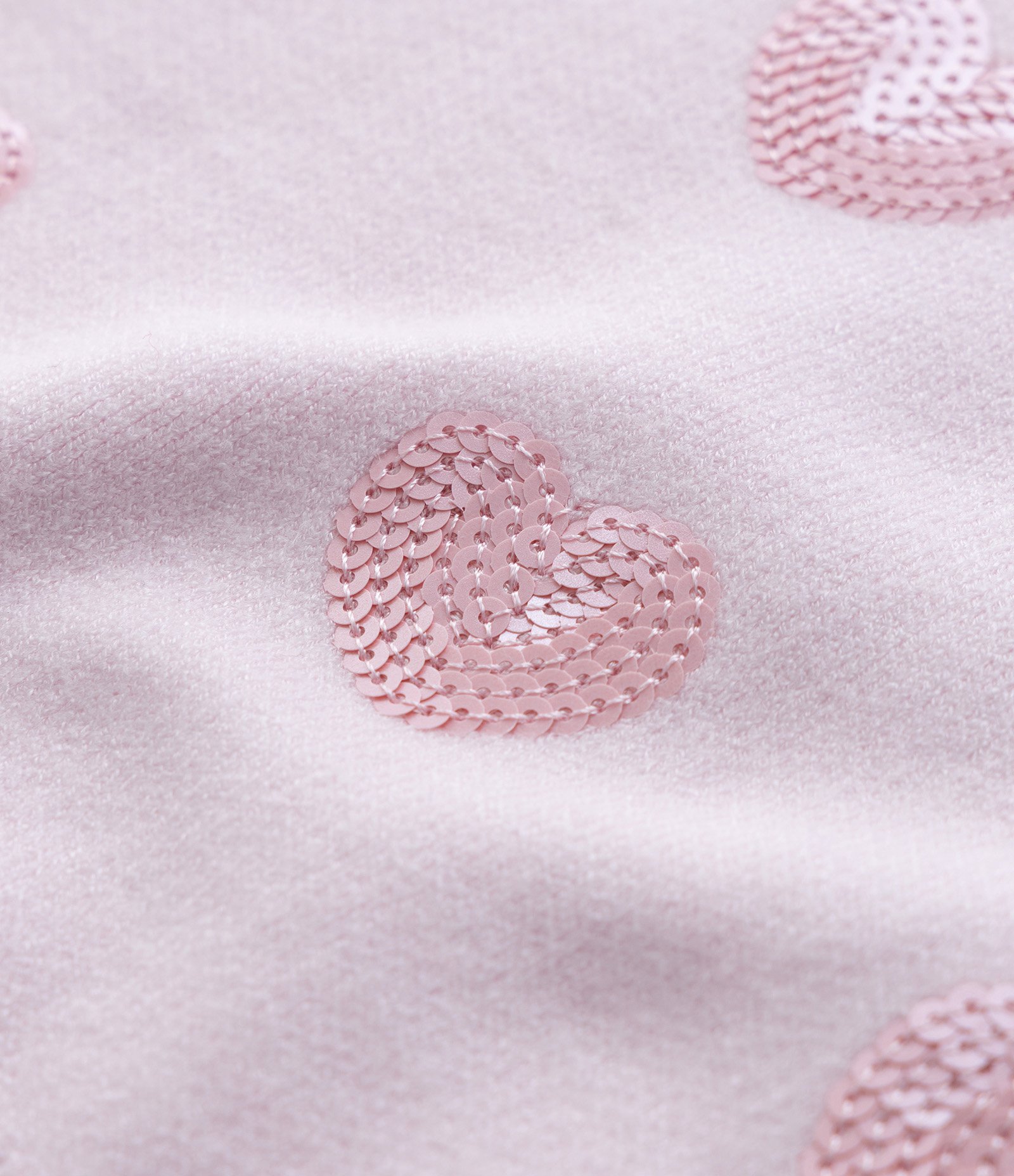 Suéter Infantil em Tricô com Bordado em Paetês - Tam 1 a 5 Anos Rosa 6