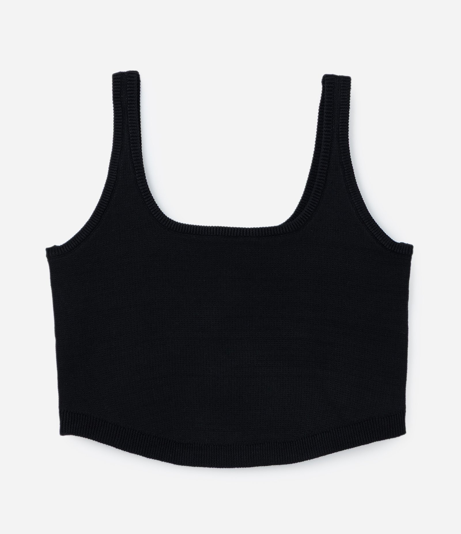 Blusa Cropped em Tricô Curve & Plus Size Preto 5