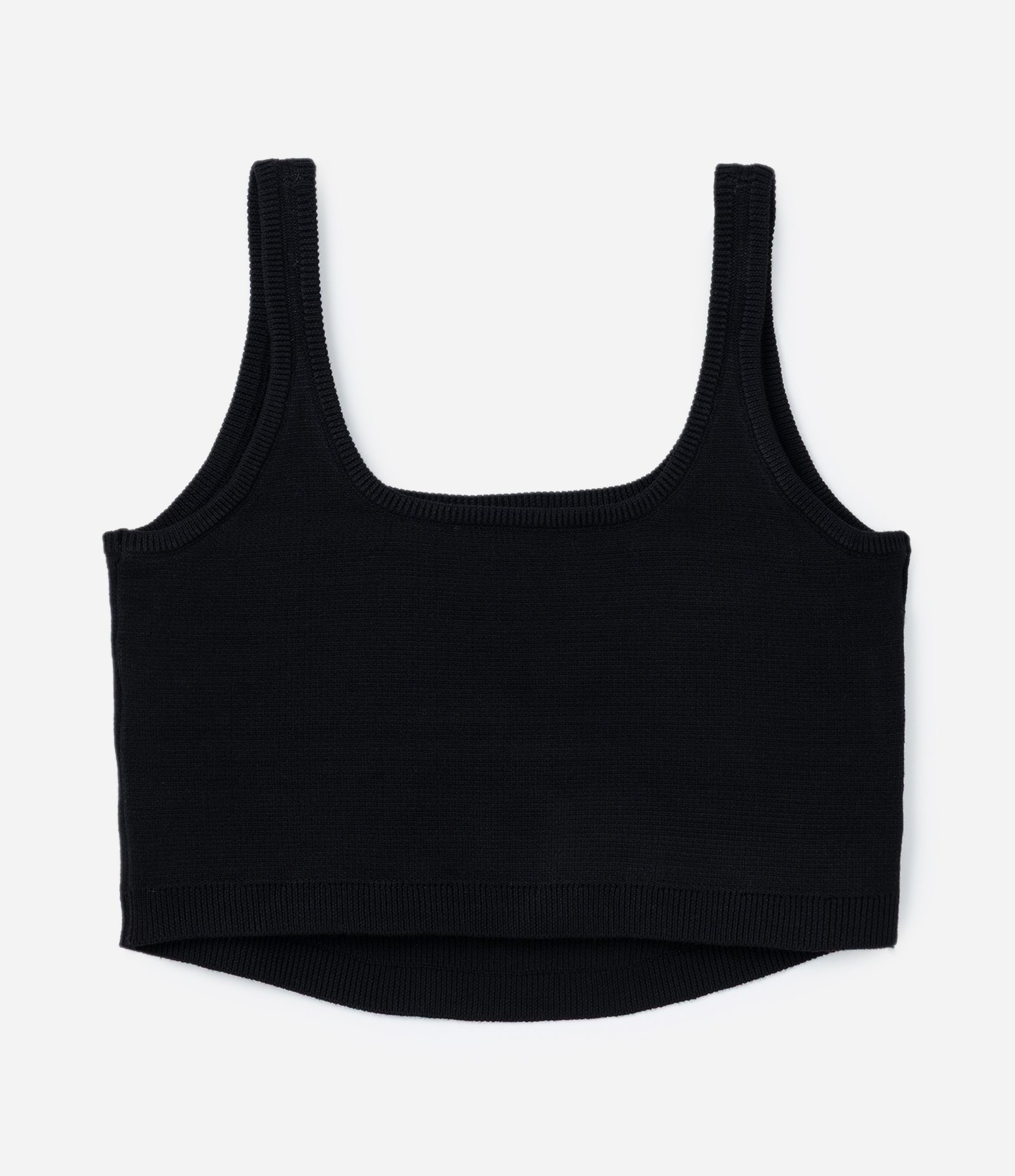 Blusa Cropped em Tricô Curve & Plus Size Preto 6