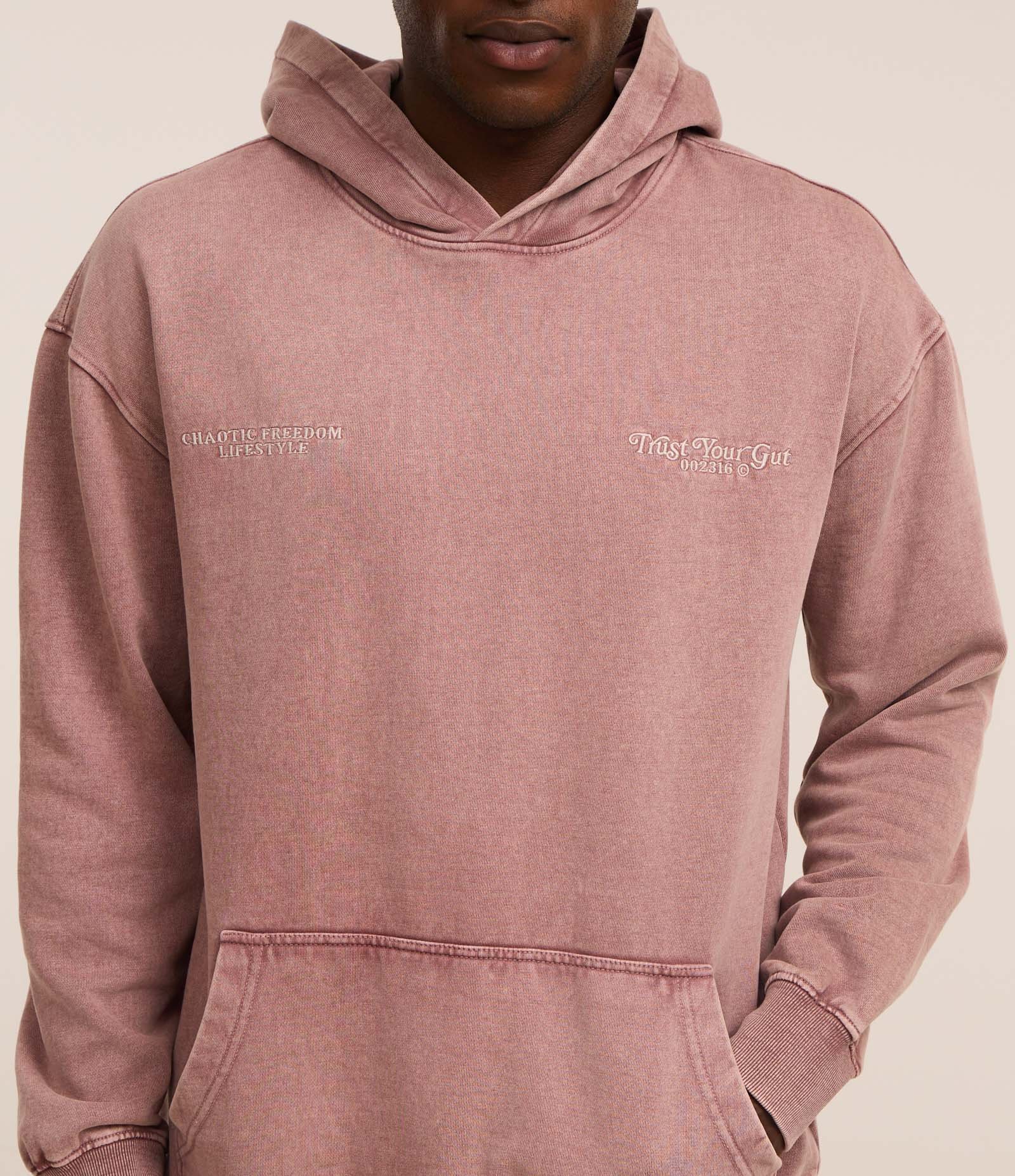 Casaco Relaxed em Moletom com Estampa Lettering Marrom 3