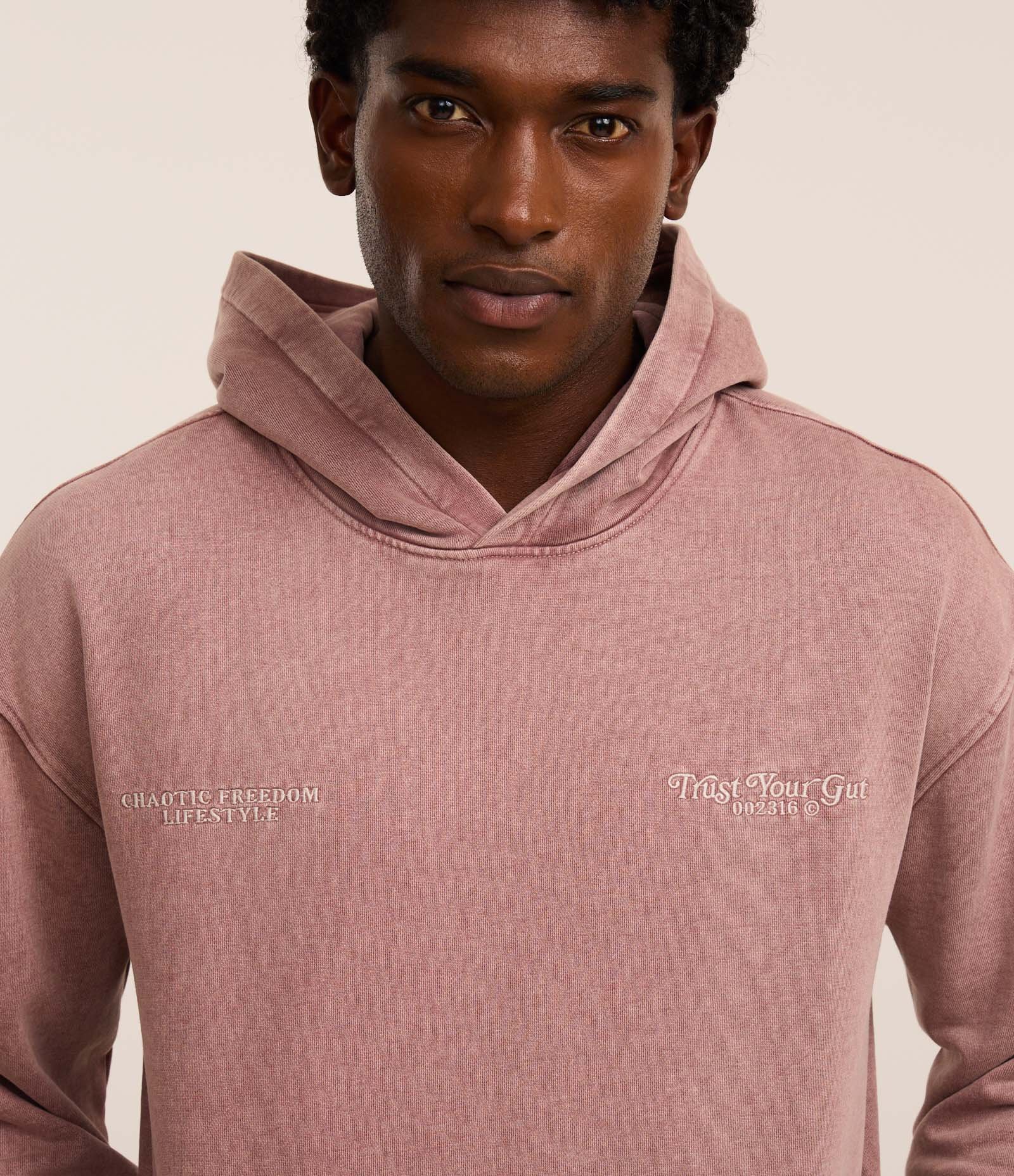 Casaco Relaxed em Moletom com Estampa Lettering Marrom 5