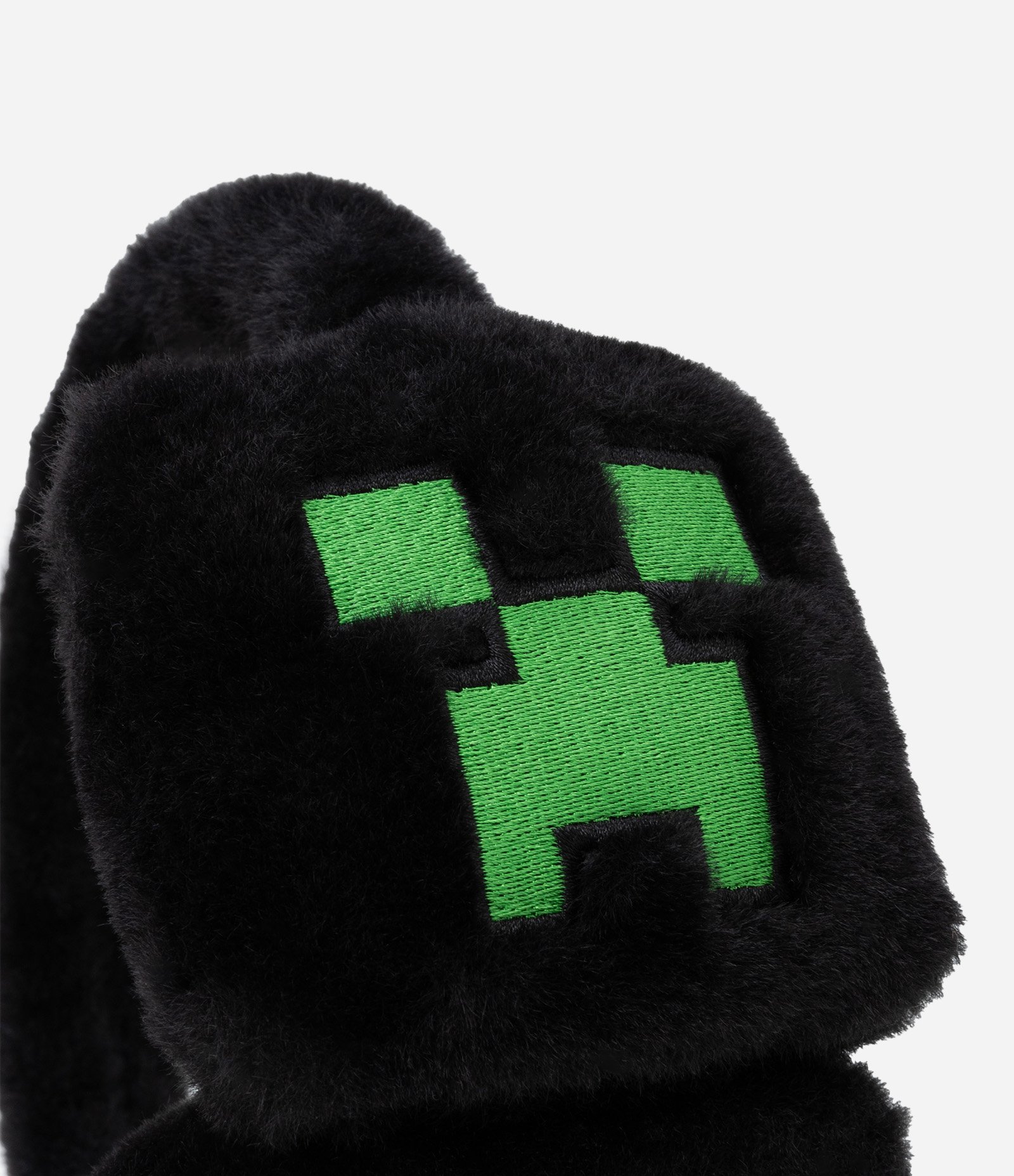Protetor de Orelhas Infantil com Bordado Minecraft - Tam Único Preto 3