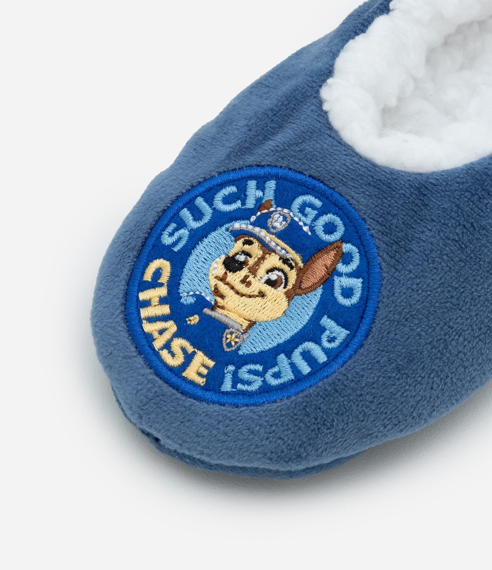 Meia Home Socks Infantil com Estampa do Chase - Tam 19 a 30 Azul 3