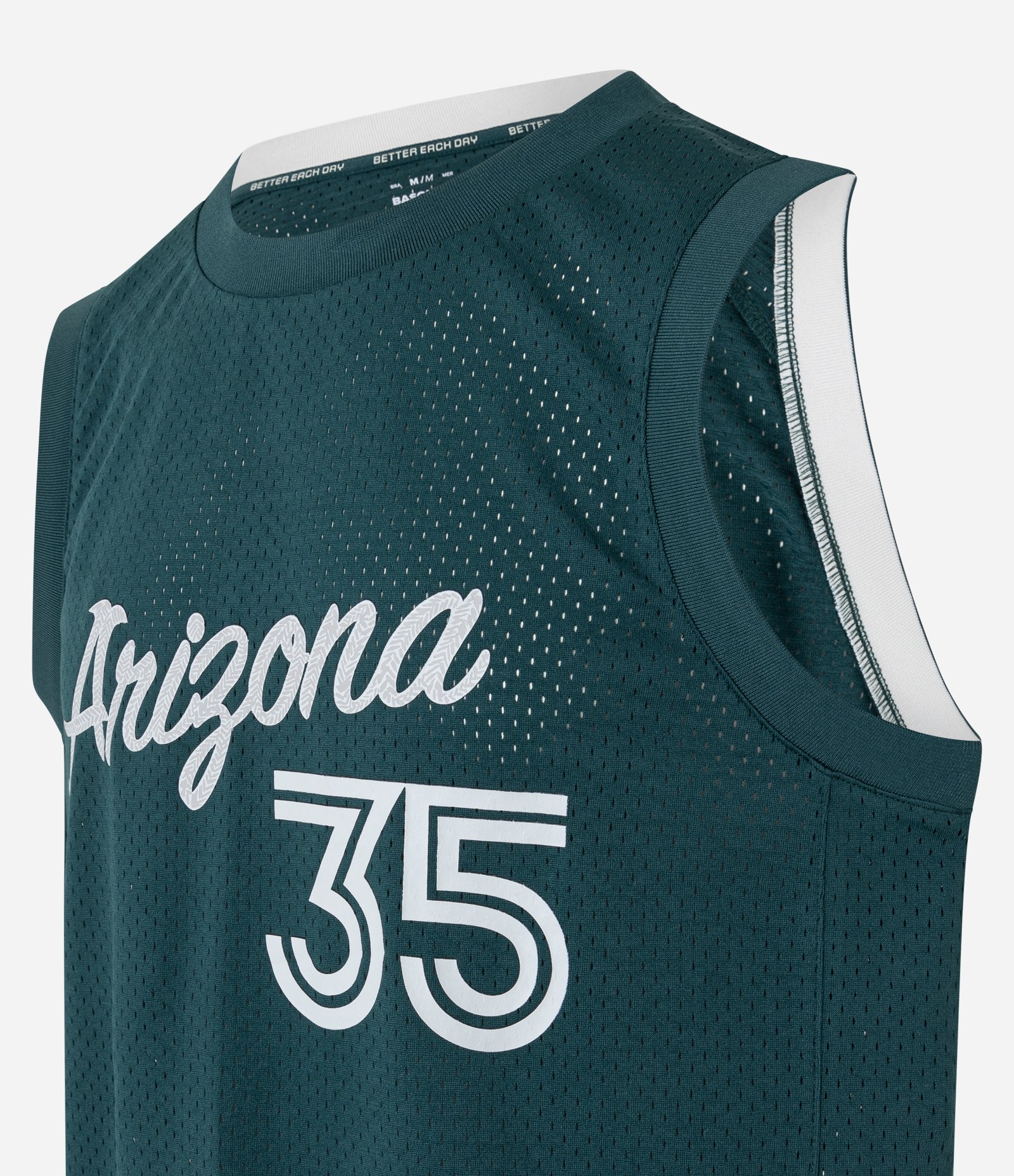 Regata Esportiva de Basquete em Tecnologia Dry com Estampa Arizona Verde 8