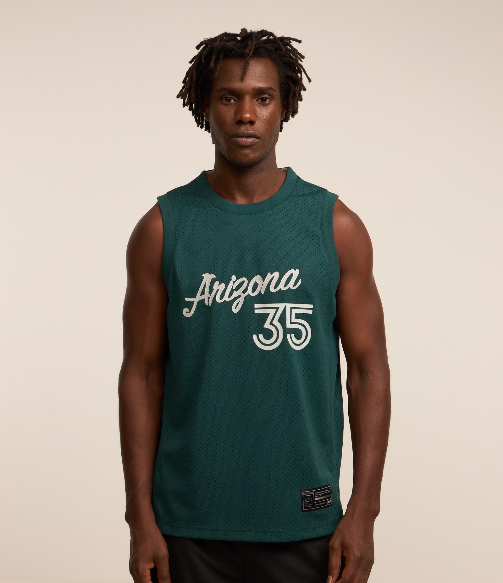 Regata Esportiva de Basquete em Tecnologia Dry com Estampa Arizona Verde 1