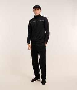 Calça Esportiva em Helanca com Cós Elástico