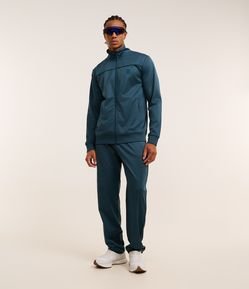 Calça Esportiva em Helanca com Cós Elástico