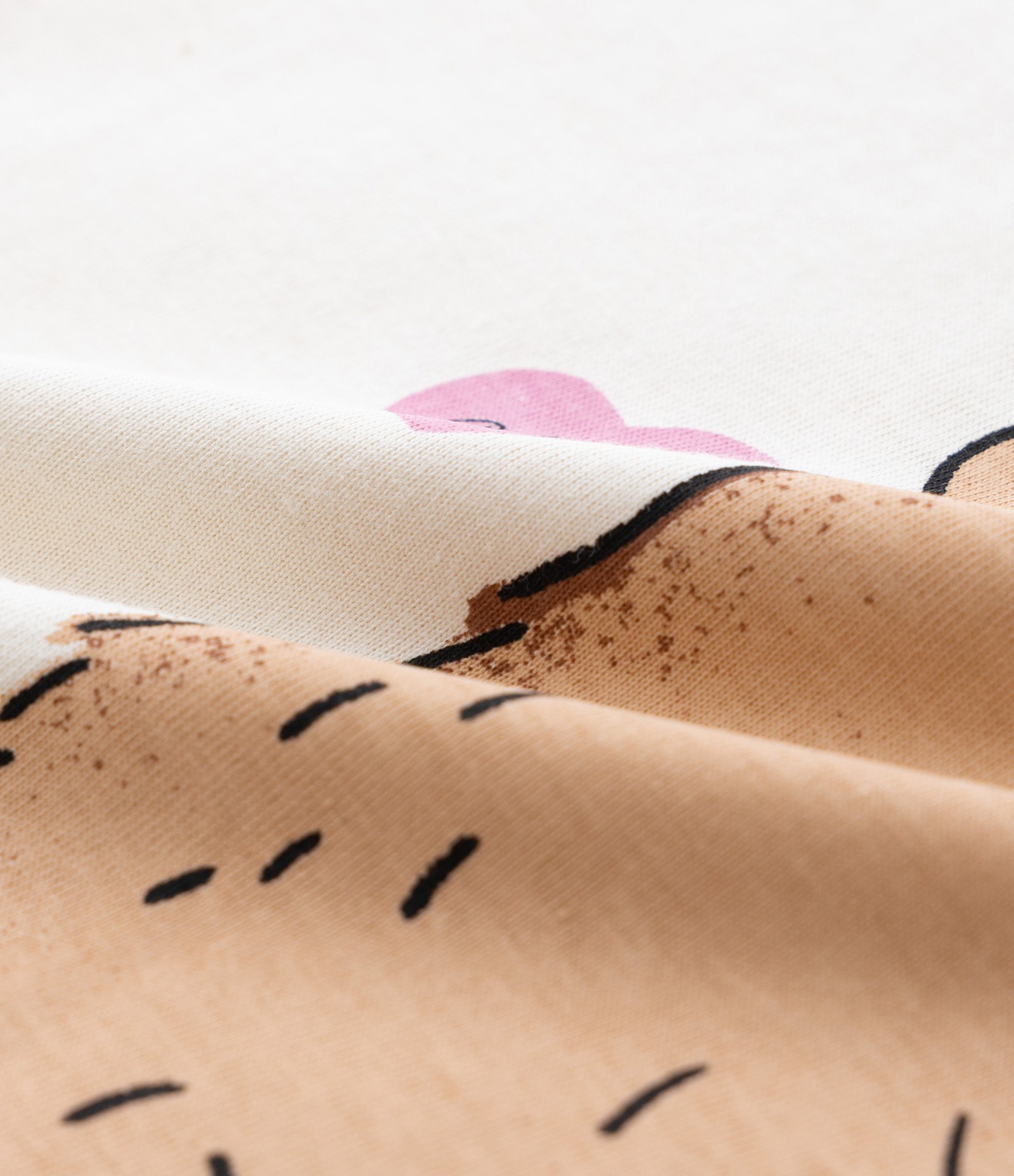 Camiseta Cropped com Estampa de Capivara - Tam 7 a 14 Anos Off White 3