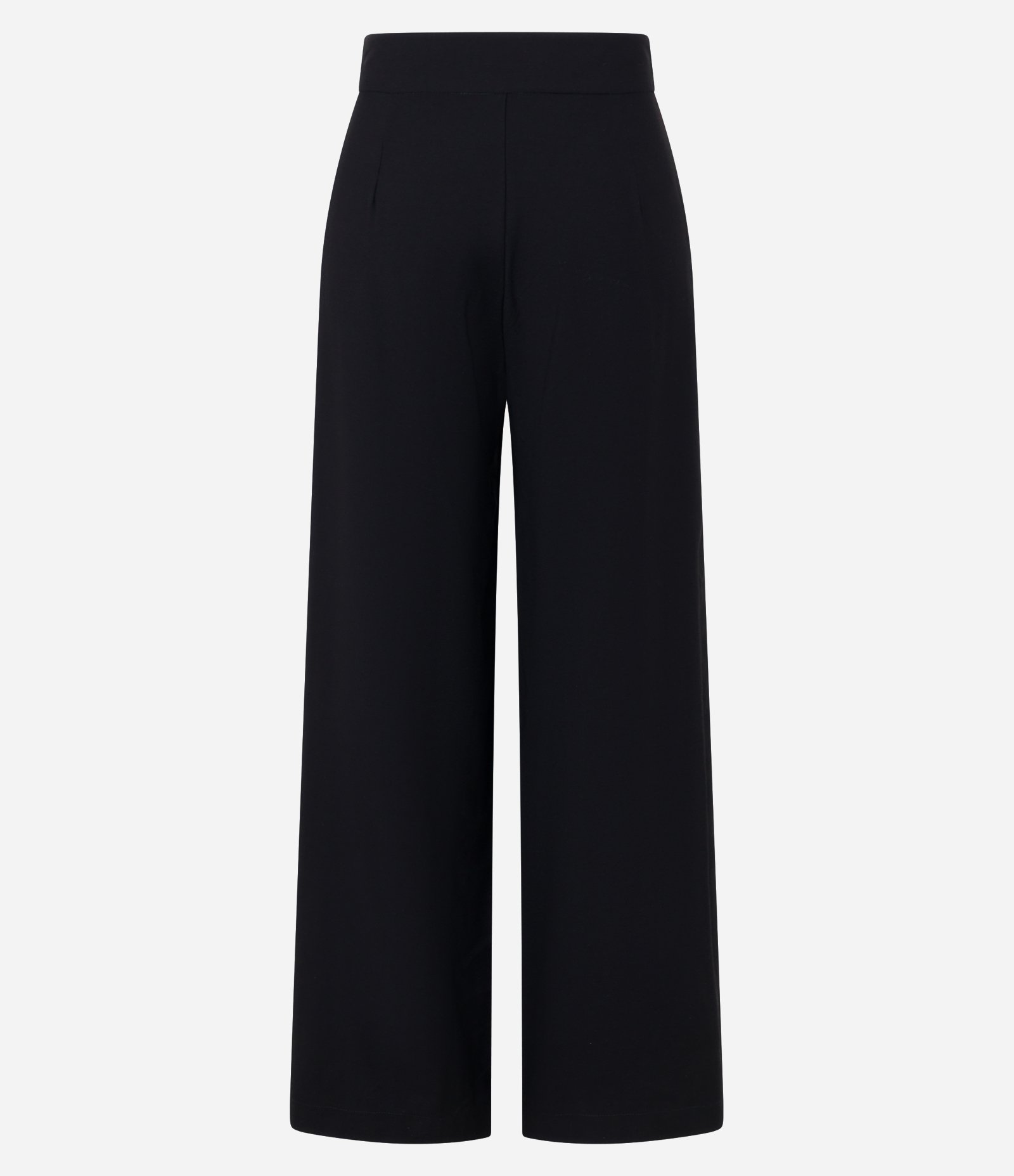 Calça Alfaiatada WIde Leg Cintura Alta com Pregas Preto 6
