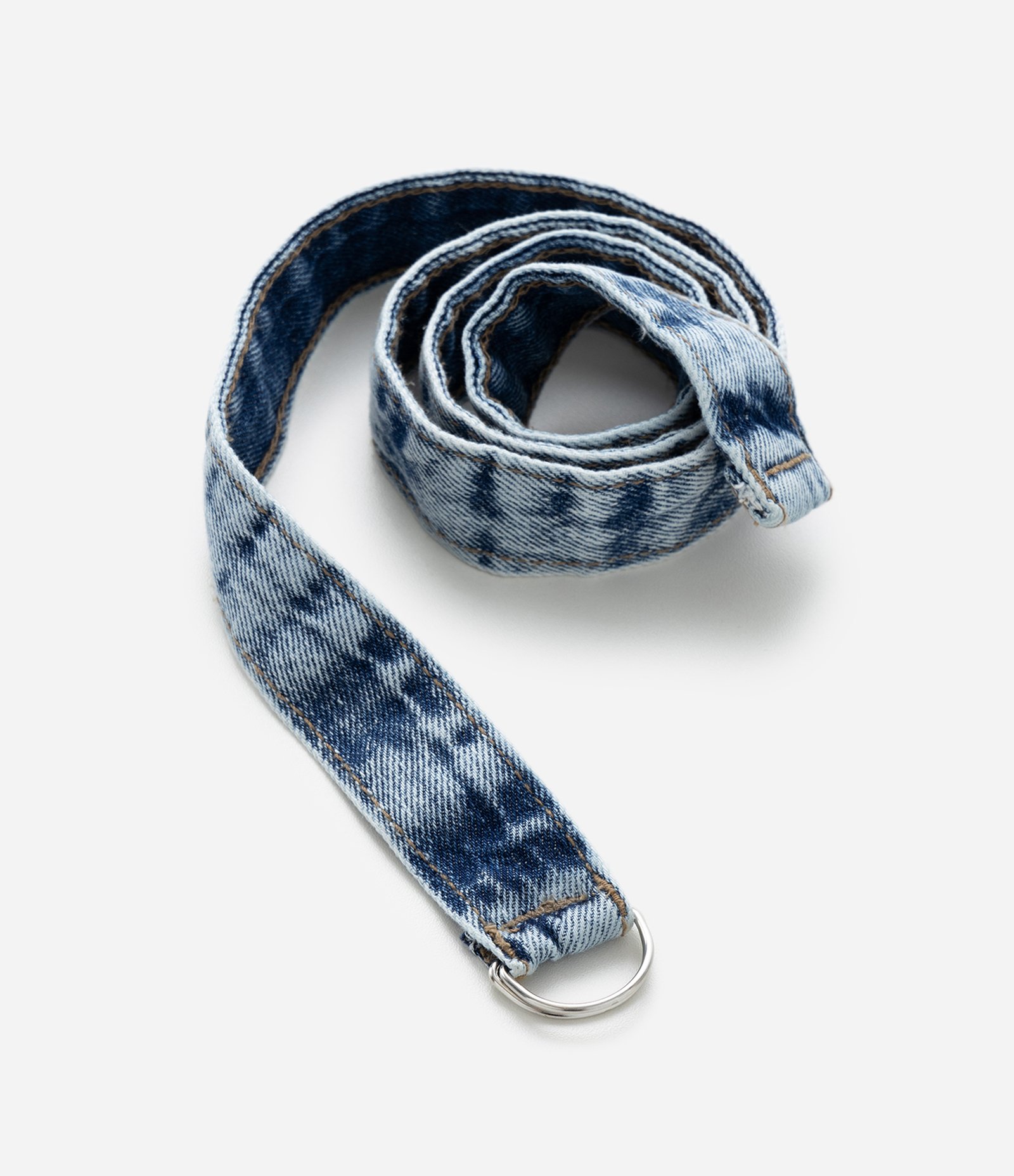 Short Saia Infantil Jeans Plissado com Cinto - Tam 5 a 14 Anos Azul 4