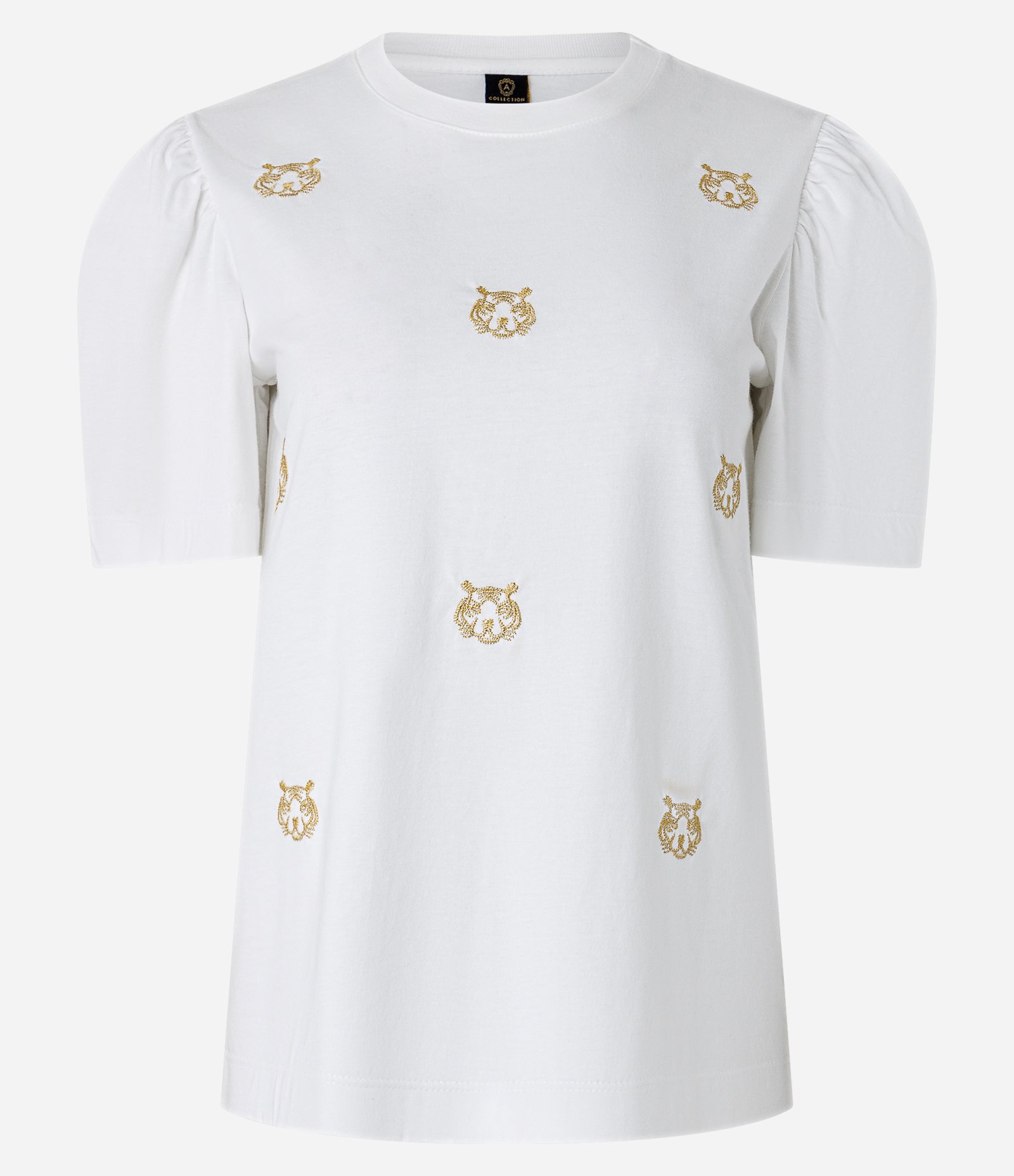 Blusa em Algodão com Manga Bufante Branco 4