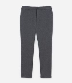 Calça Slim Performance em Alfaiataria com Textura