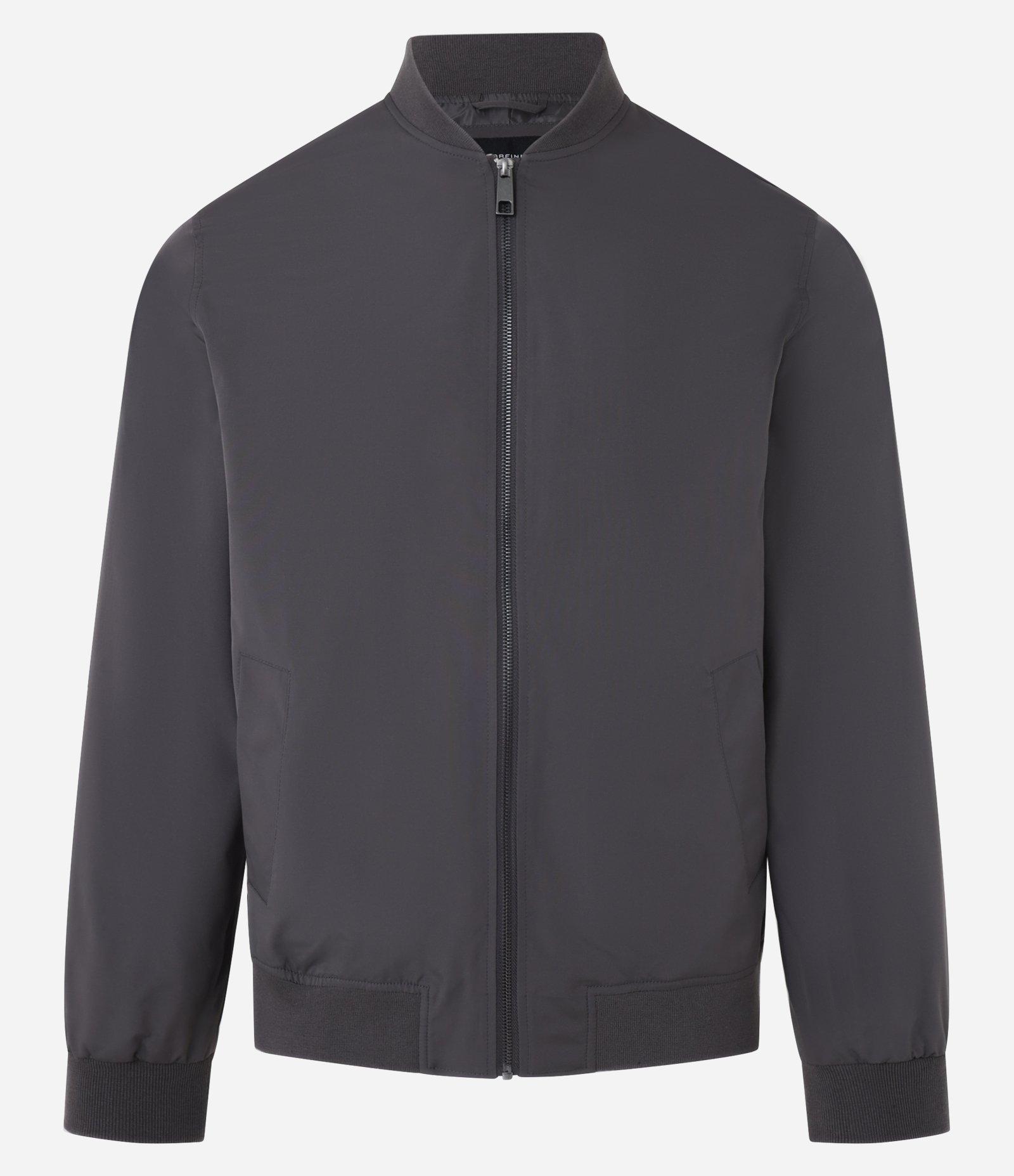 Jaqueta Bomber em Alfaiataria Cinza 9