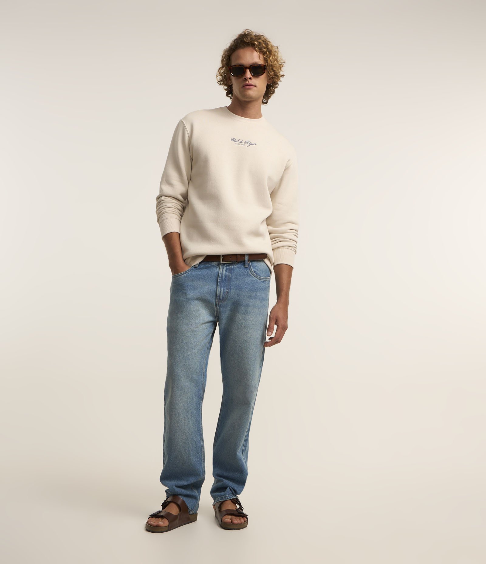 Blusão em Algodão com Estampa Bordada Lettering Cinza 2