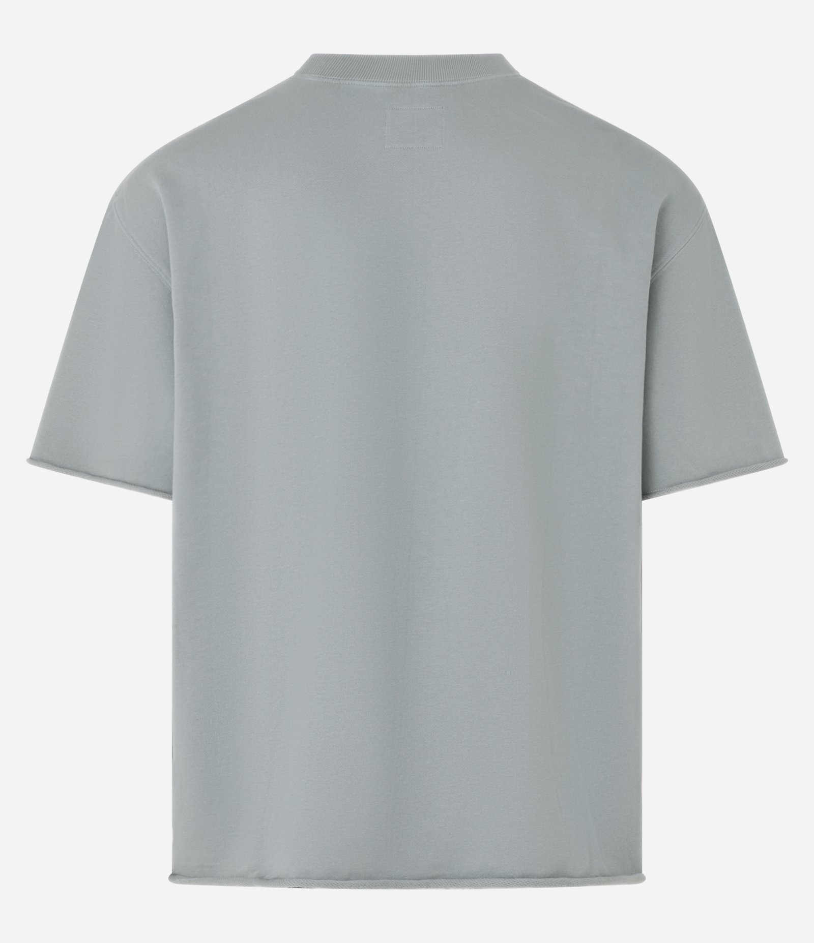 Camiseta Boxy em Moletinho com Barra Cortada a Fio Verde 6