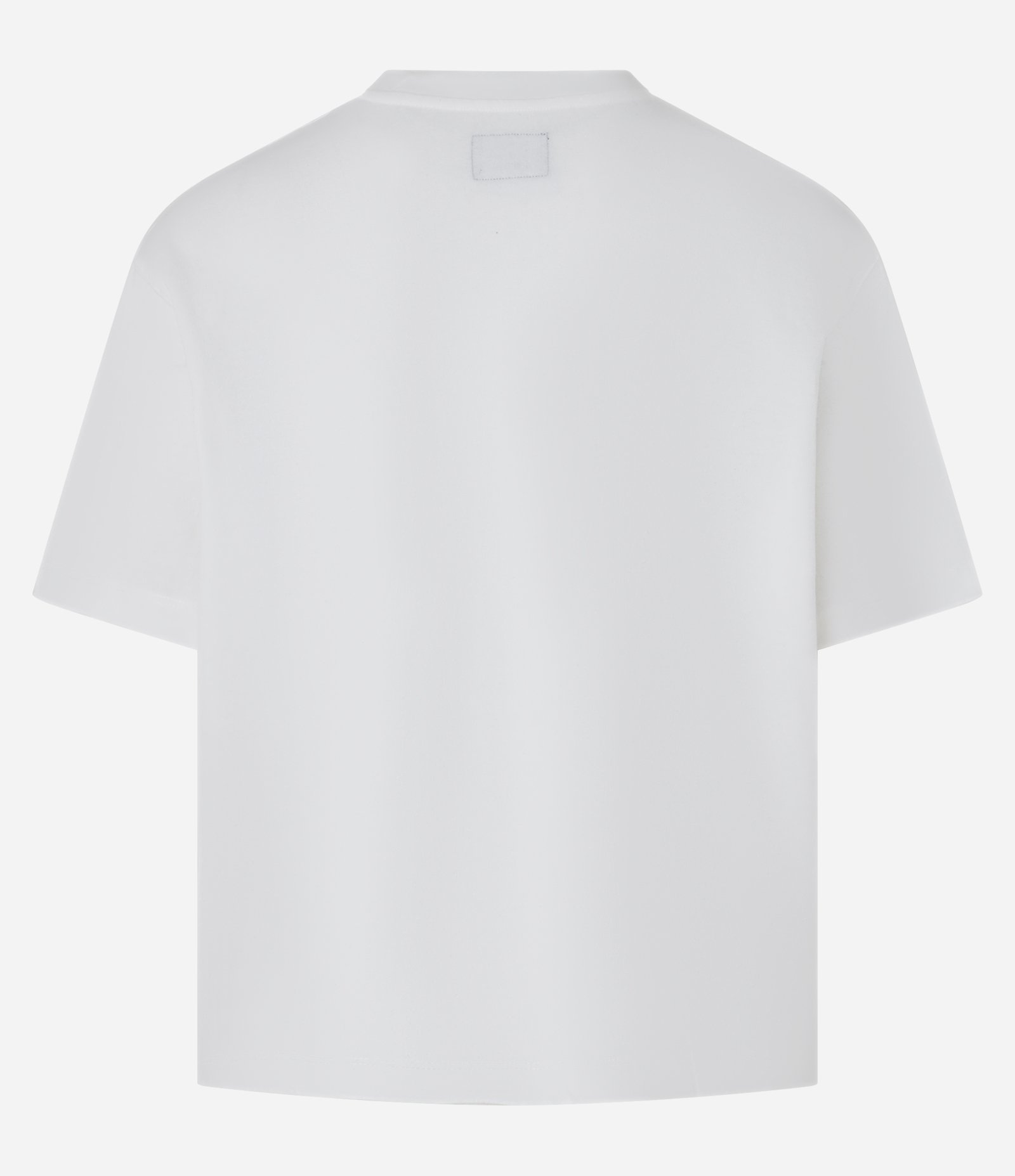 Camiseta Oversized em Algodão em Estampa Lettering Branco 4
