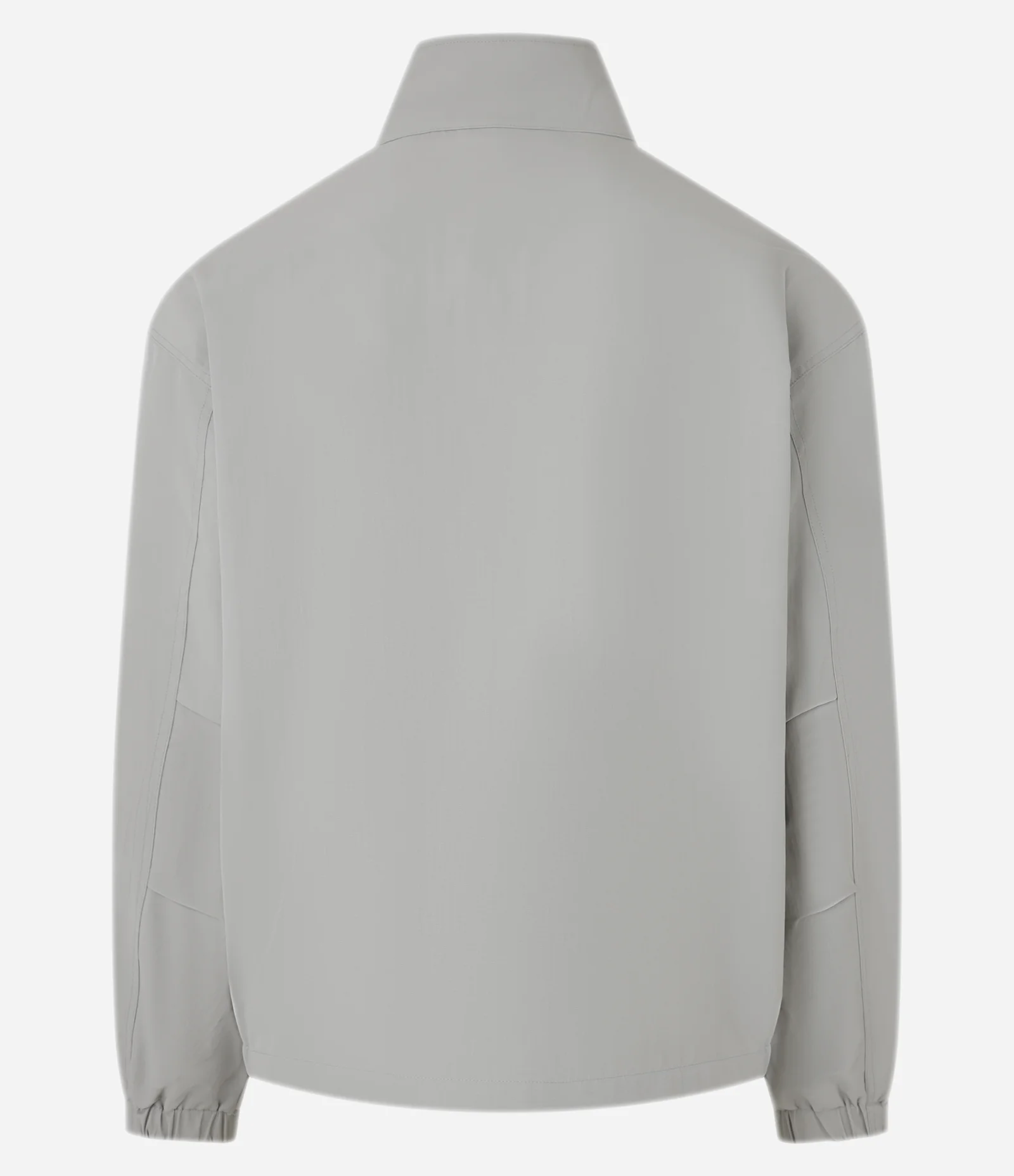 Jaqueta em Poliamida com Gola Alta e Bolso Utilitário Cinza 2