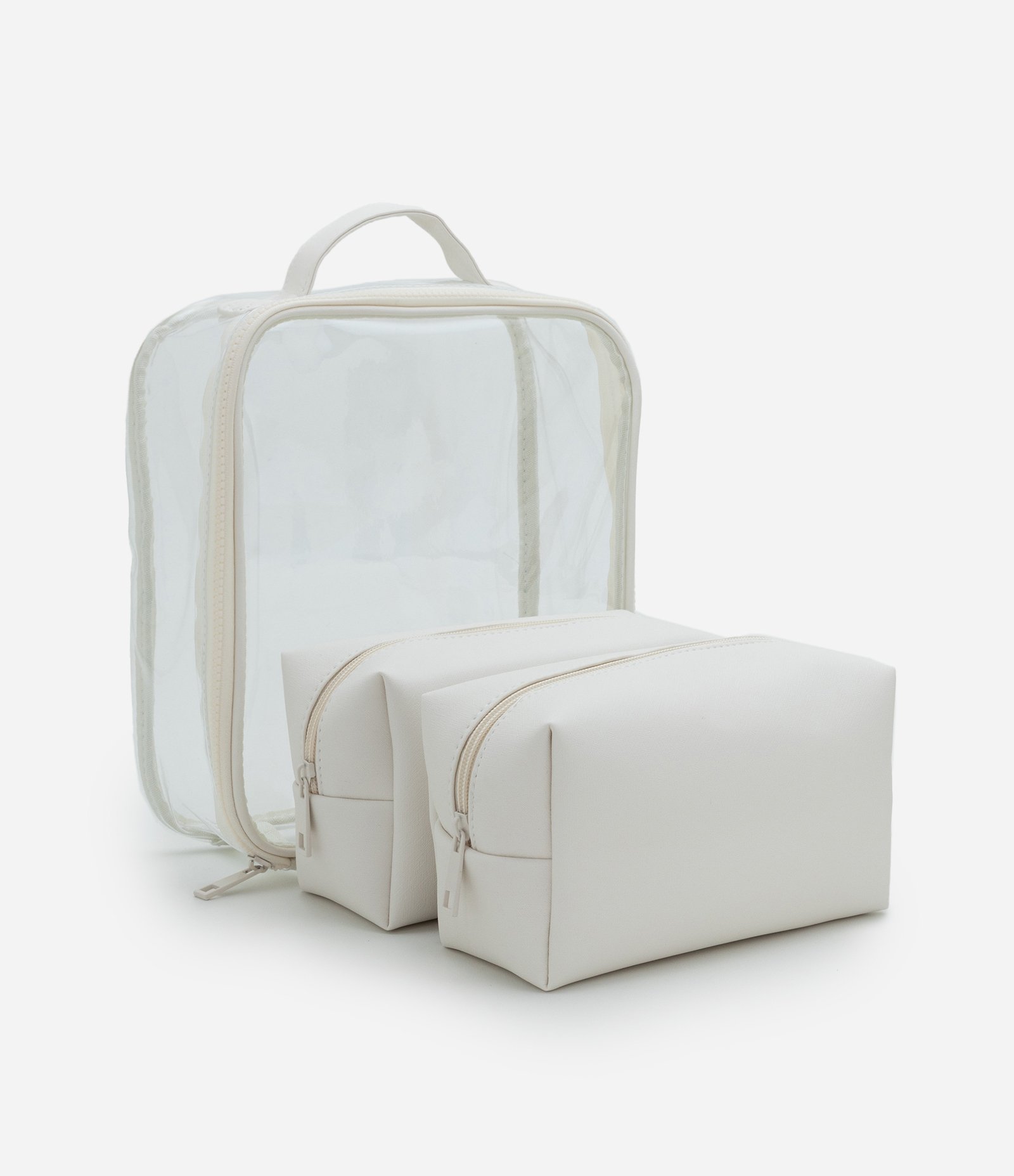 Kit 03 Nécessaires com Alça Off White 2