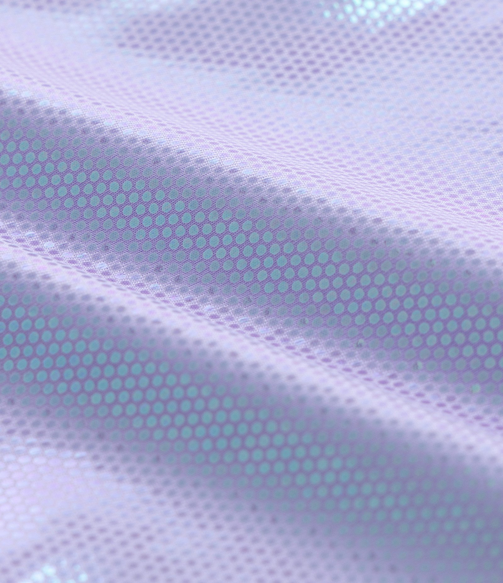 Maiô Infantil Holográfico com Babado - Tam 5 a 12 anos Roxo 3