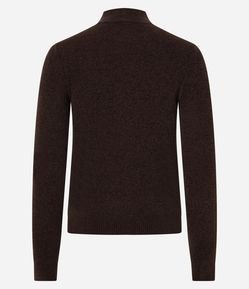 Blusa em Chenille com Gola Altinha