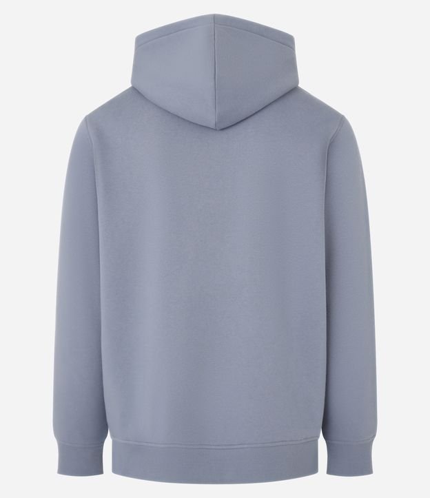 Blusão Comfort em Moletom com Estampa Lettering