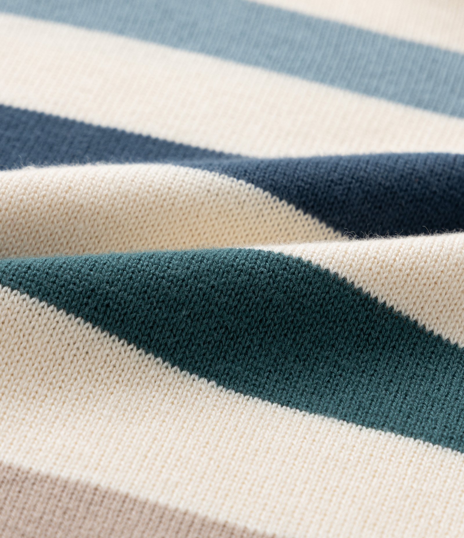 Suéter Comfort Infantil com Estampa Listrada - Tam 1 a 6 Anos Bege 3