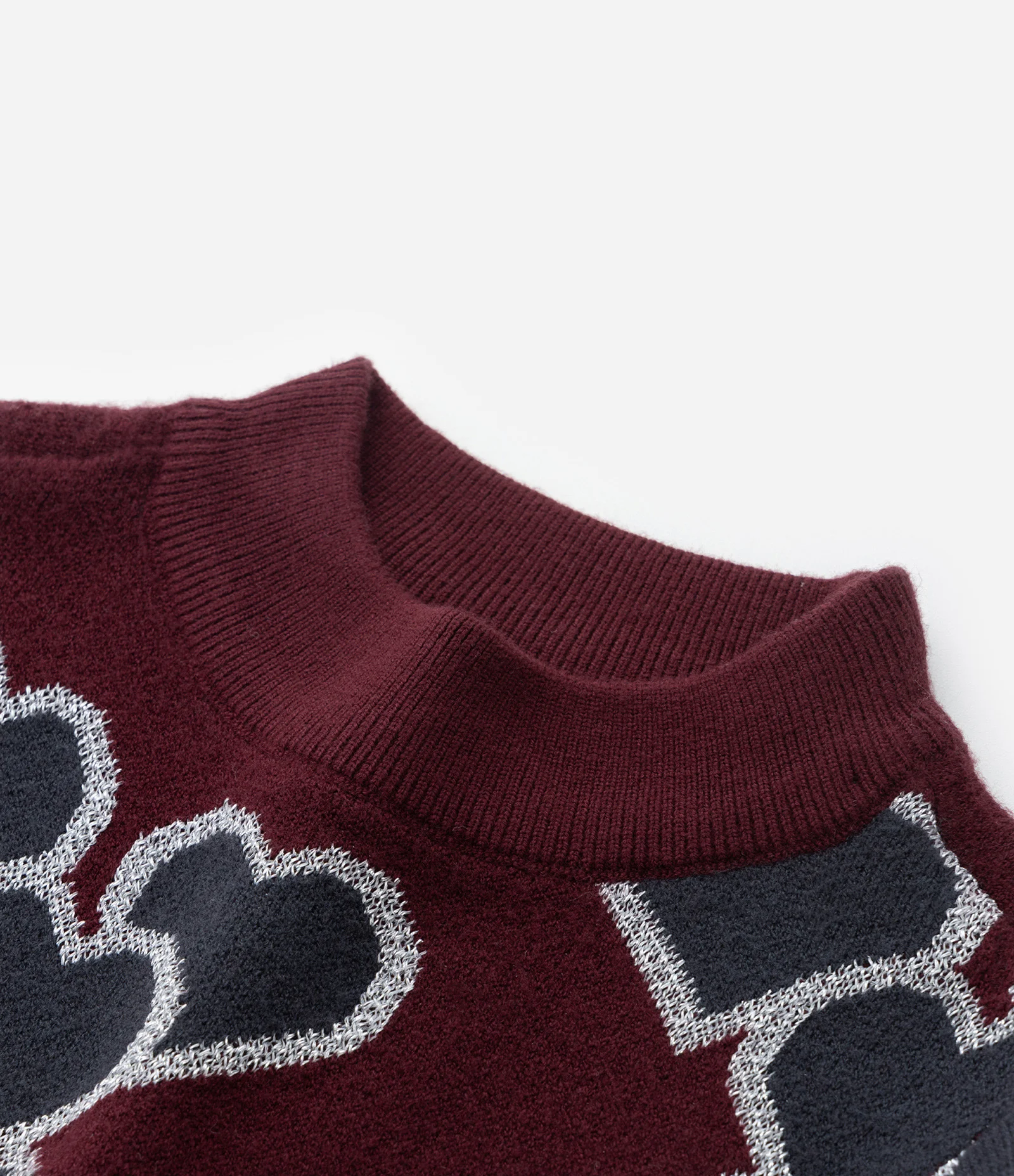 Suéter Infantil em Tricô com Estampa Corações - Tam 5 a 14 Anos Vermelho 5