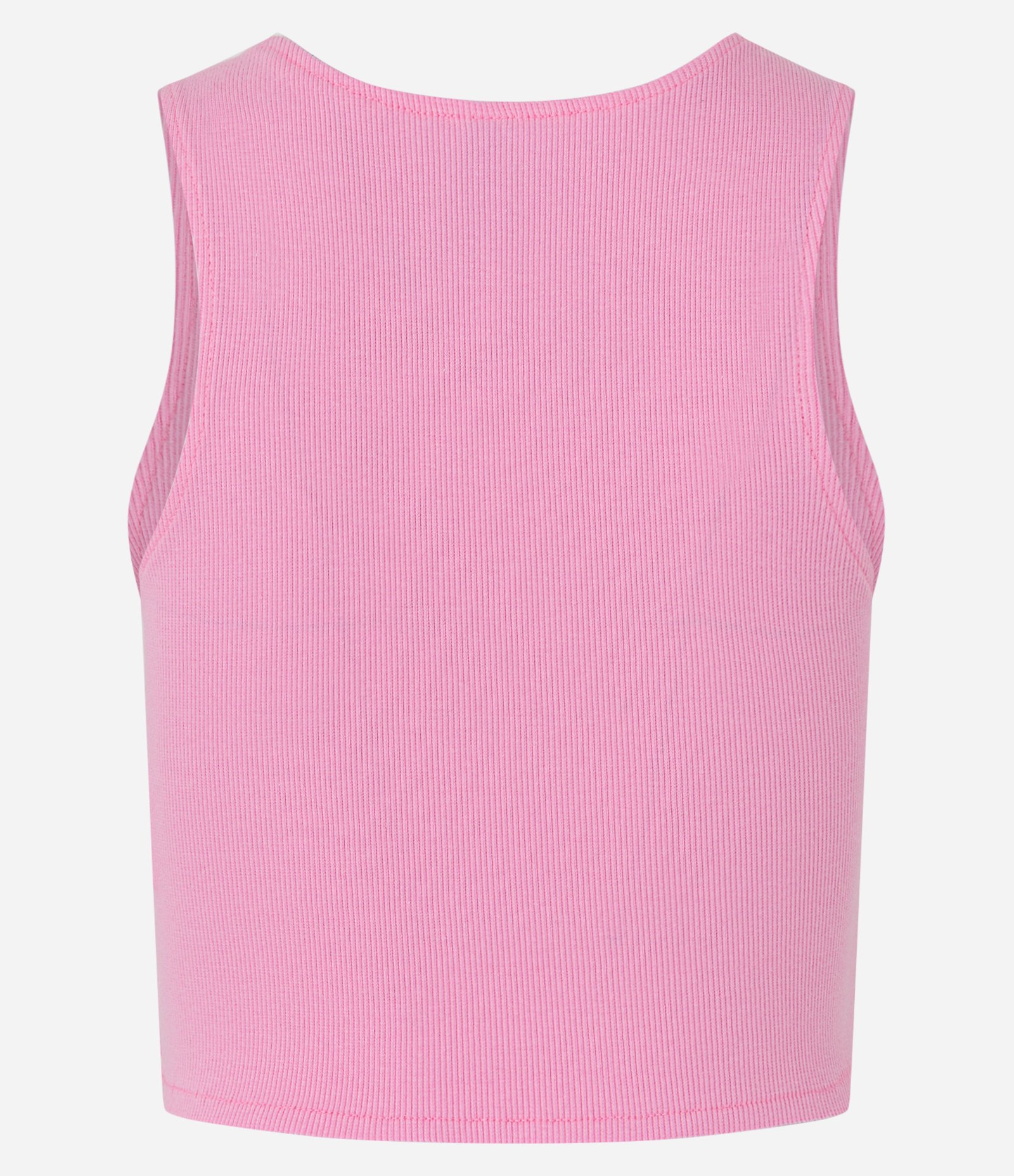 Blusa Cropped sem Manga em Algodão com Textura Canelada 6