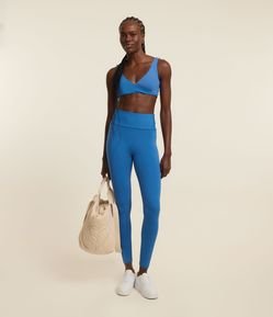 Calça Legging Esportiva em Microfibra