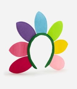 Tiara Infantil com Pétalas de Flor - Tam U