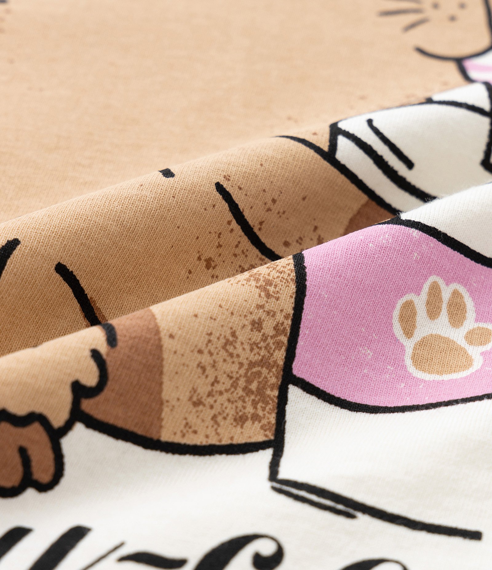 Camiseta Cropped com Estampa de Capivara - Tam 7 a 14 Anos Bege 3