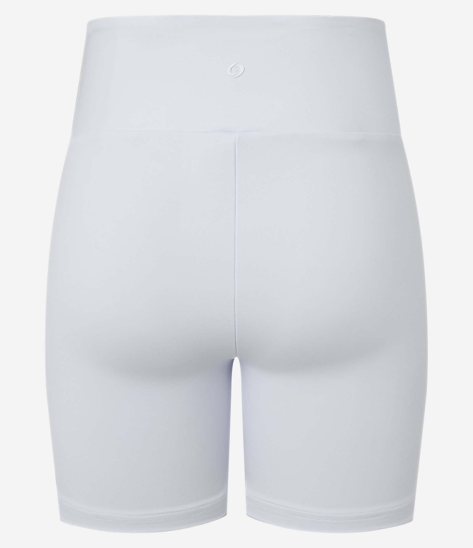 Bermuda Esportiva em Microfibra com Elástico no Cós Branco 7