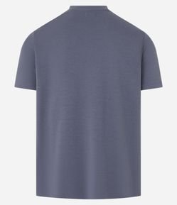 Camiseta Slim em Algodão Peruano com Textura Canelada