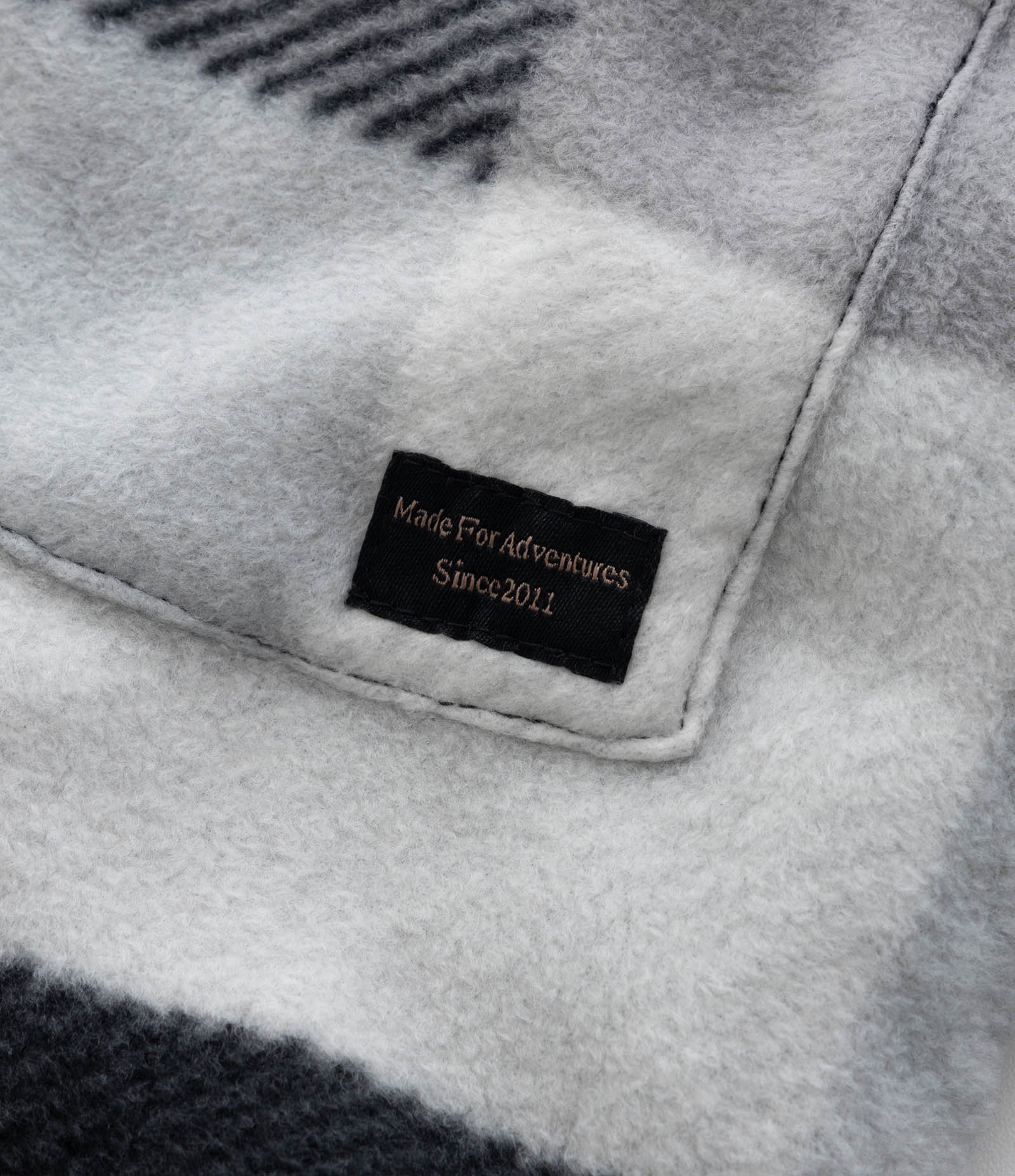 Camisa Infantil em Fleece Xadrez e Forro de Sherpa - Tam 5 a 14 anos Preto/Cinza 7