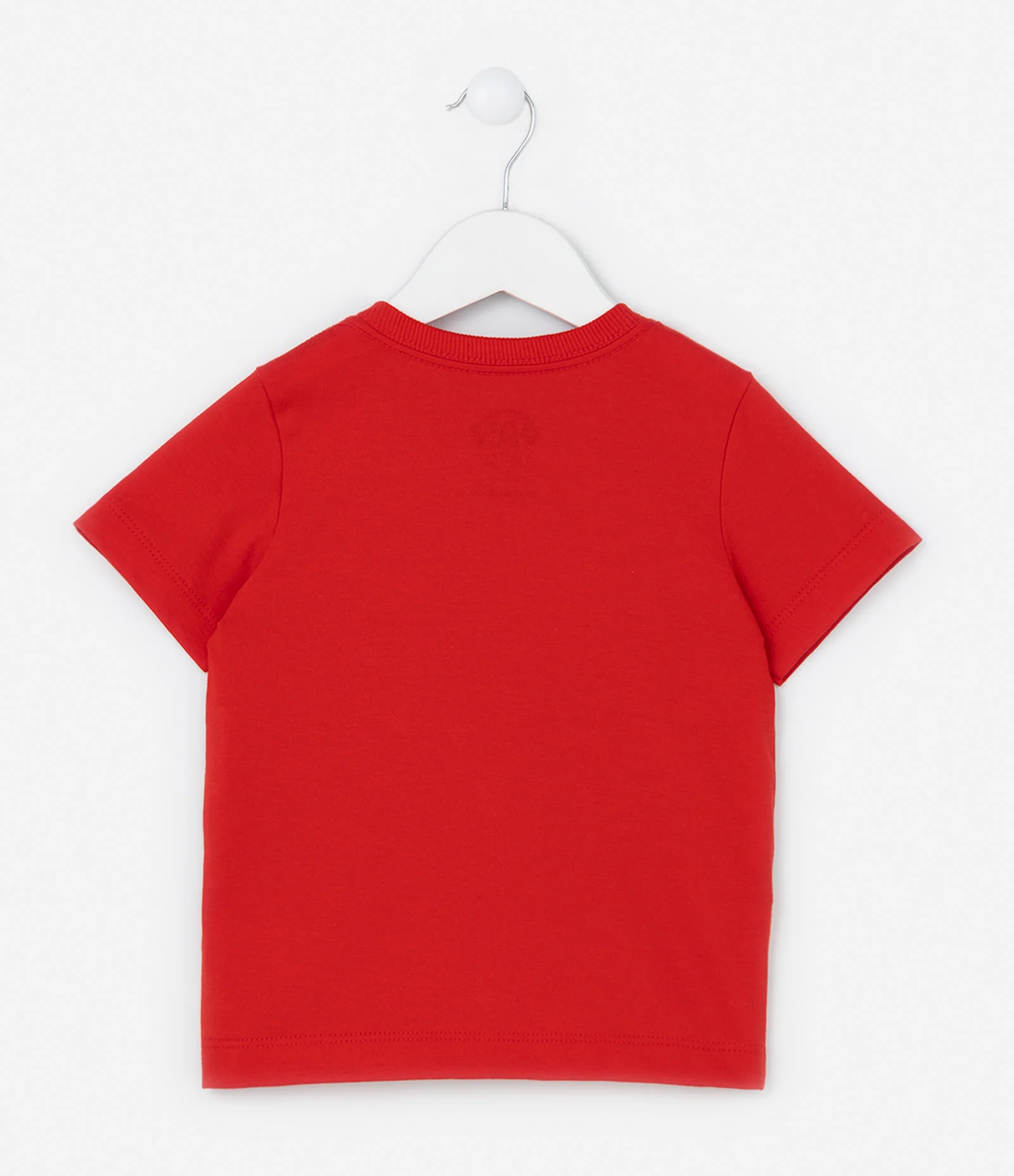 Camiseta Infantil com Bolsinho Interativo e Estampa Chase - Tam 2  5 Anos Vermelho 2