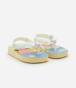 Chinelo Infantil com Estampa Peppa Pig Havaianas - Tam 17 ao 22